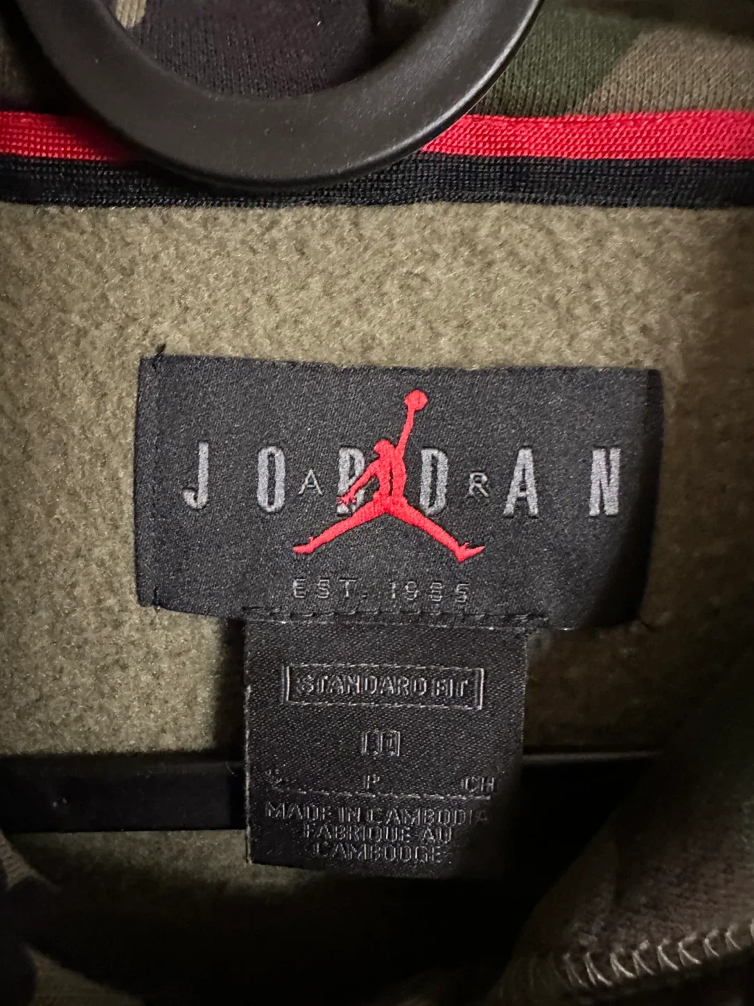Jordan Camo Hoodie - Size M image indicator(3)
