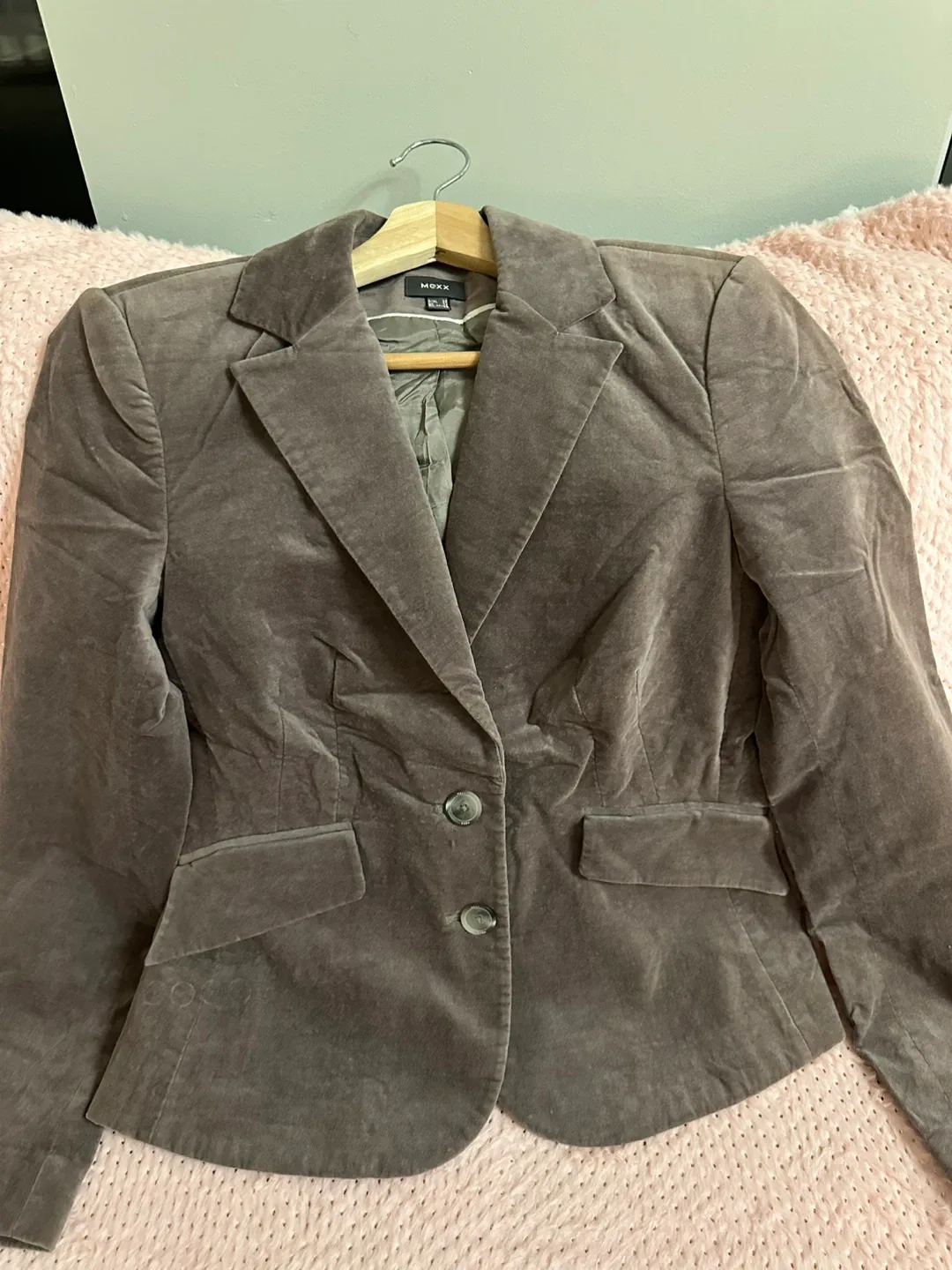 MEXX Velvet Blazer - Size 38 thumbnail