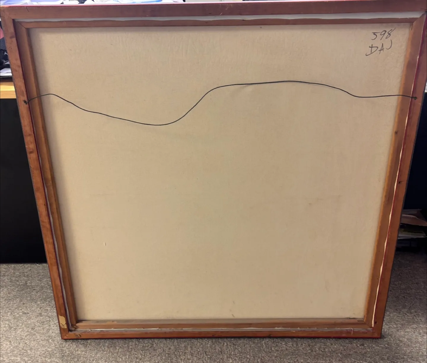 Stunning Vintage Lee Reynolds Floral painting image indicator(5)