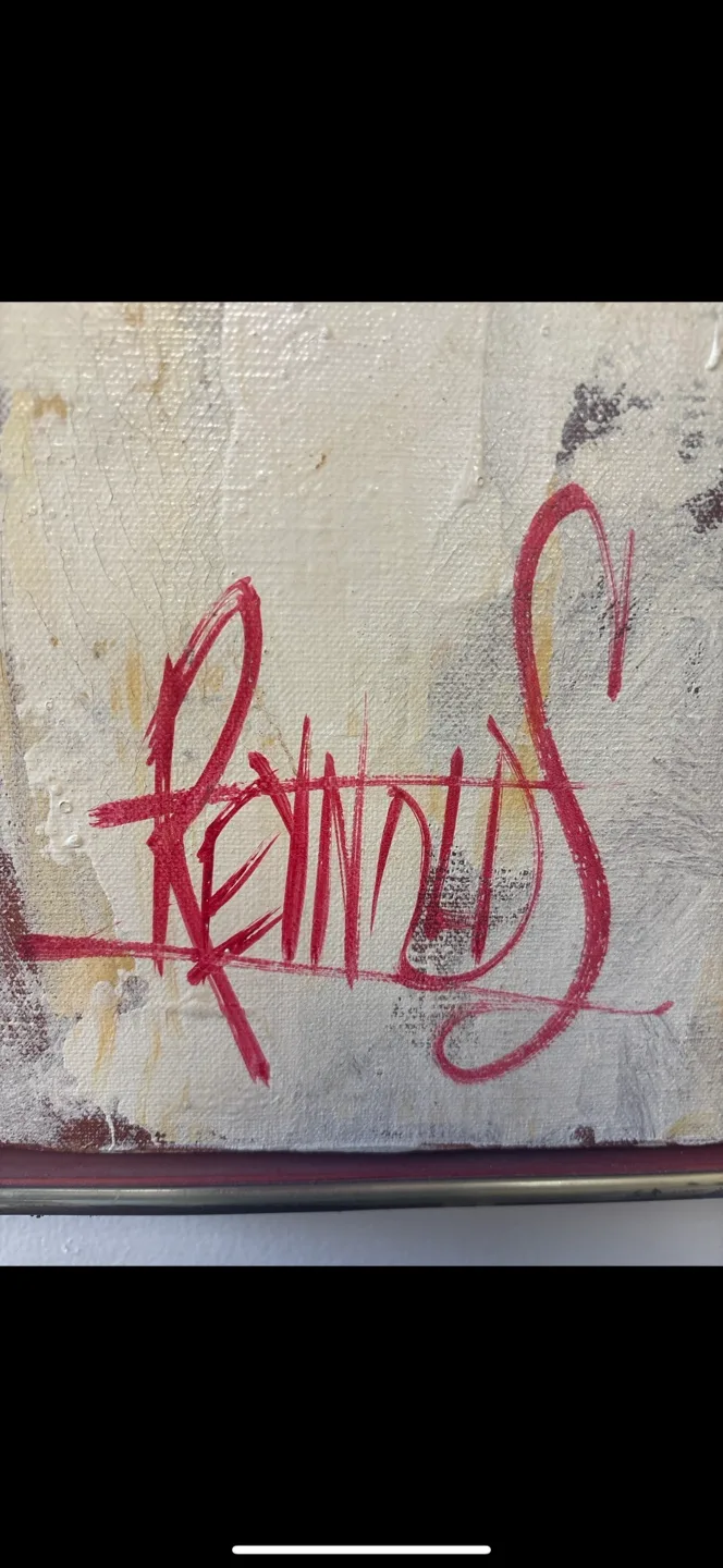 Stunning Vintage Lee Reynolds Floral painting image indicator(2)