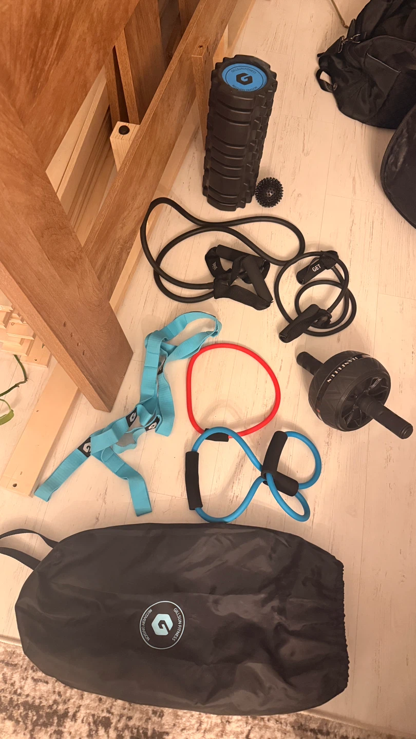 At Home Exercise/recovery Set
