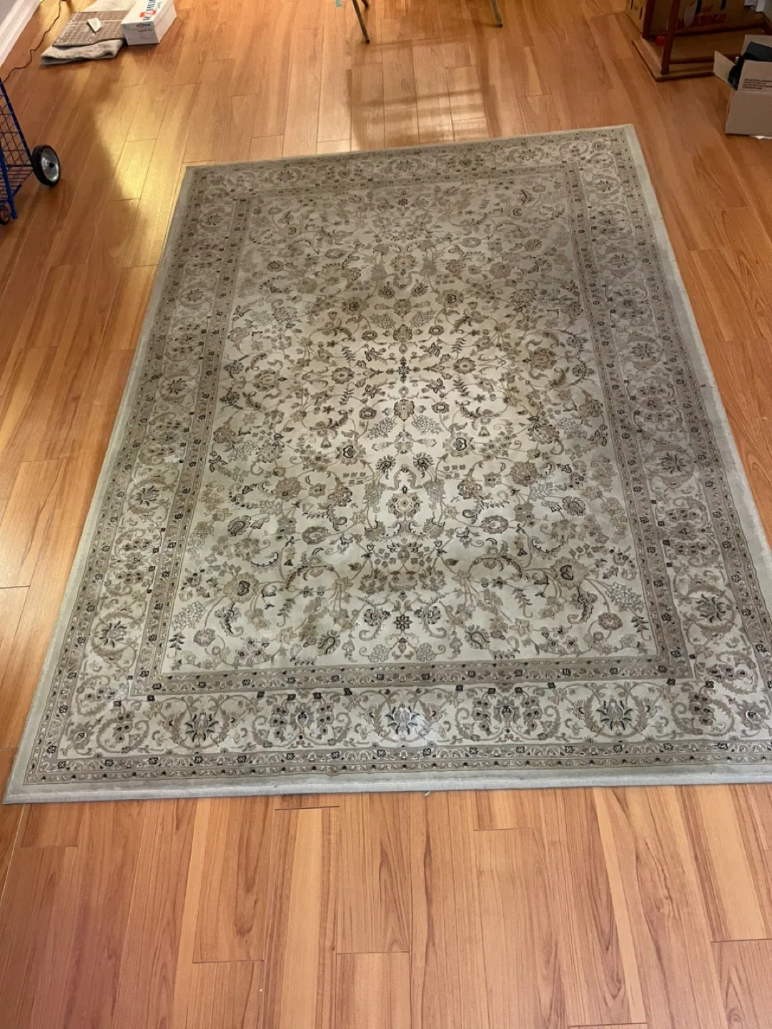 Elegant Floral Area Rug – Instantly image indicator(5)