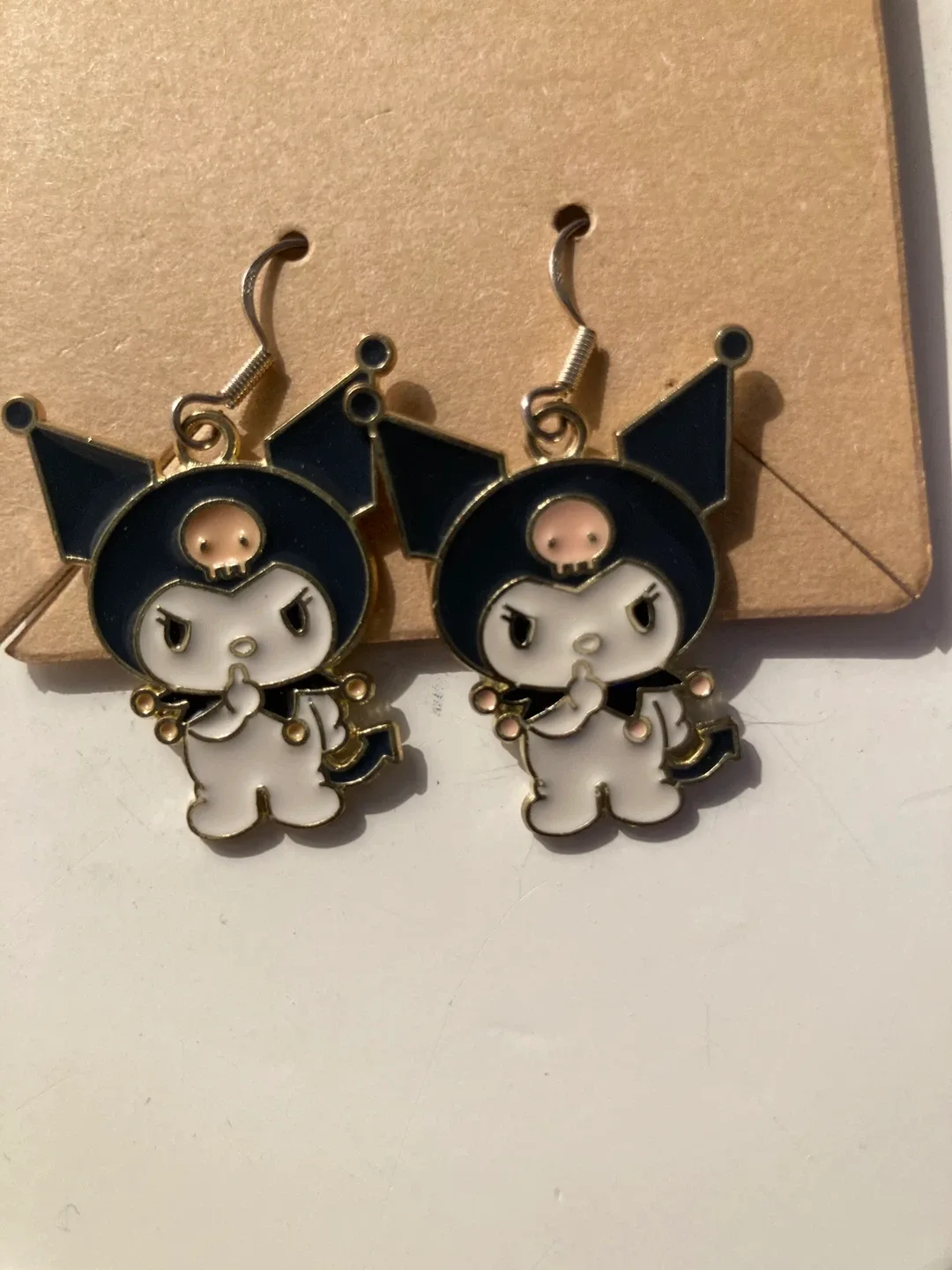 Kuromi Earrings - Sanrio Character thumbnail