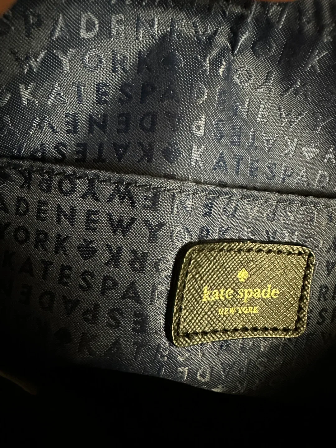 Kate Spade Black Glitter Tote Bag image indicator(3)