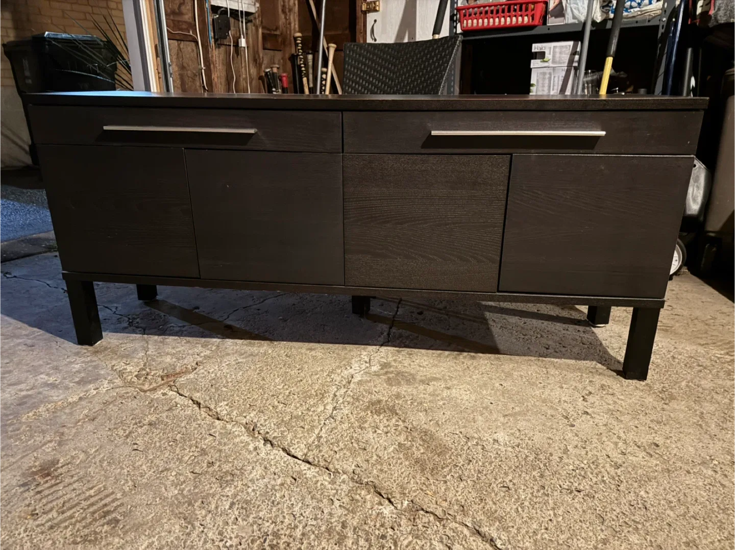 Dark Brown Sideboard Cabinet thumbnail