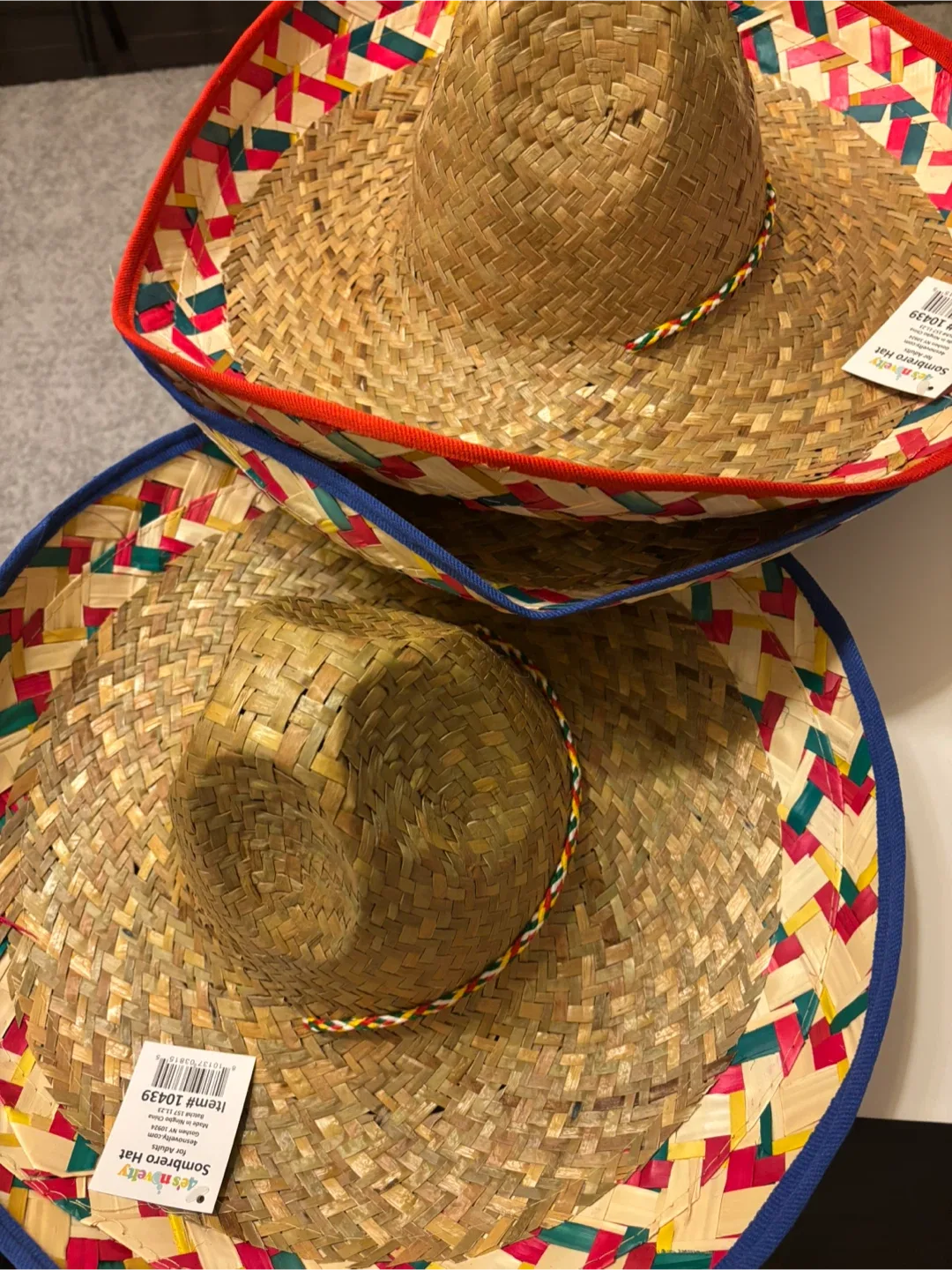 Sombrero Hat - Set of 4 thumbnail