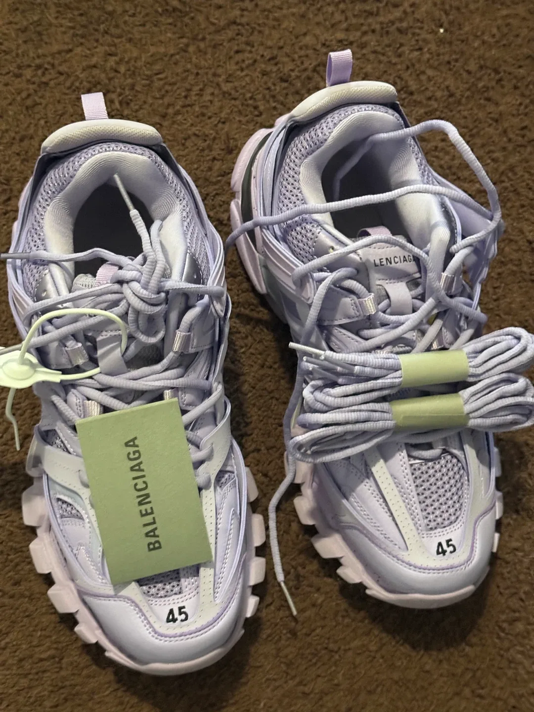 Balenciaga Track Sneakers Lavender Size US 12 image indicator(3)