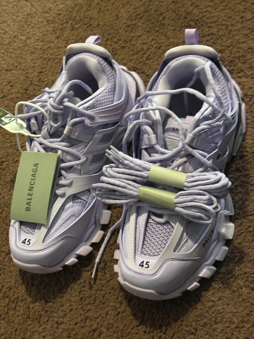 Balenciaga Track Sneakers Lavender Size US 12 image indicator(2)