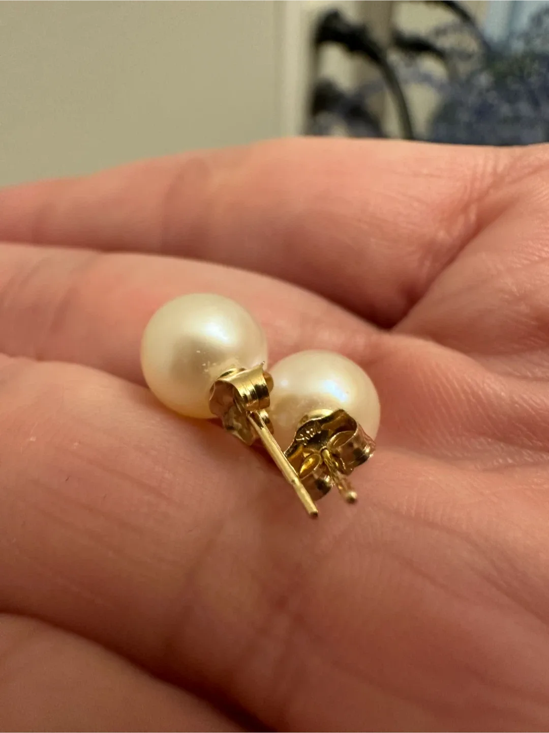 New Fresh Water Cultured Pearl 14k setting image indicator(7)