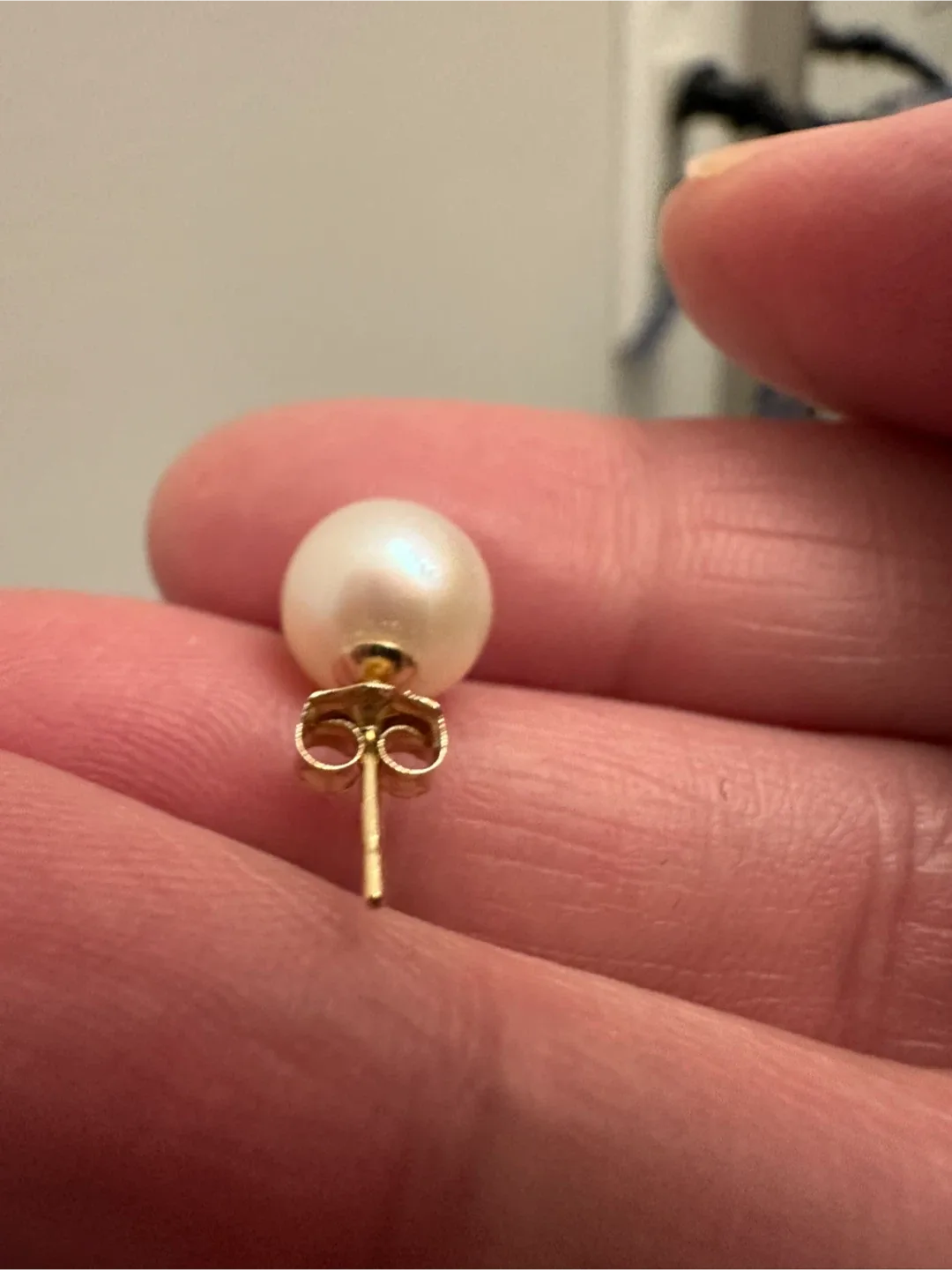 New Fresh Water Cultured Pearl 14k setting image indicator(6)