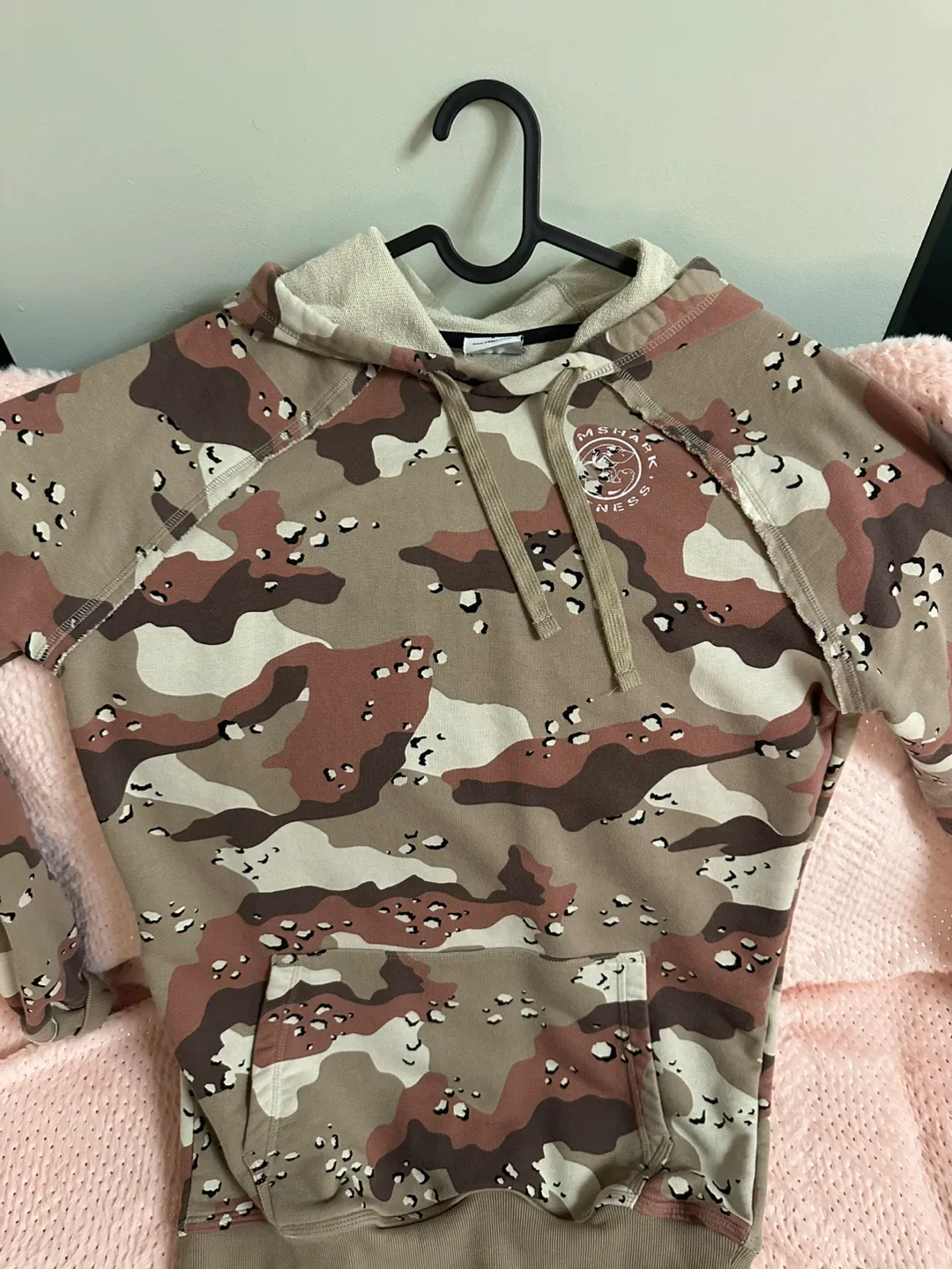 Gymshark Camo Hoodie - Size S thumbnail