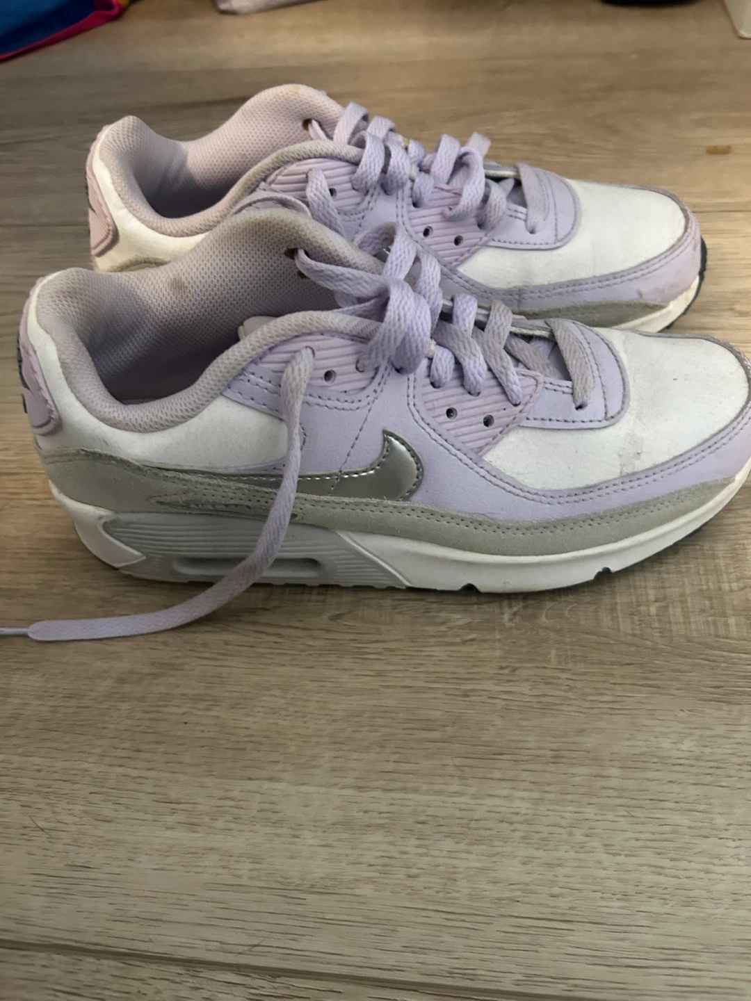 Nike Air Max 90 Lilac Youth Size 6.5 - photo 3