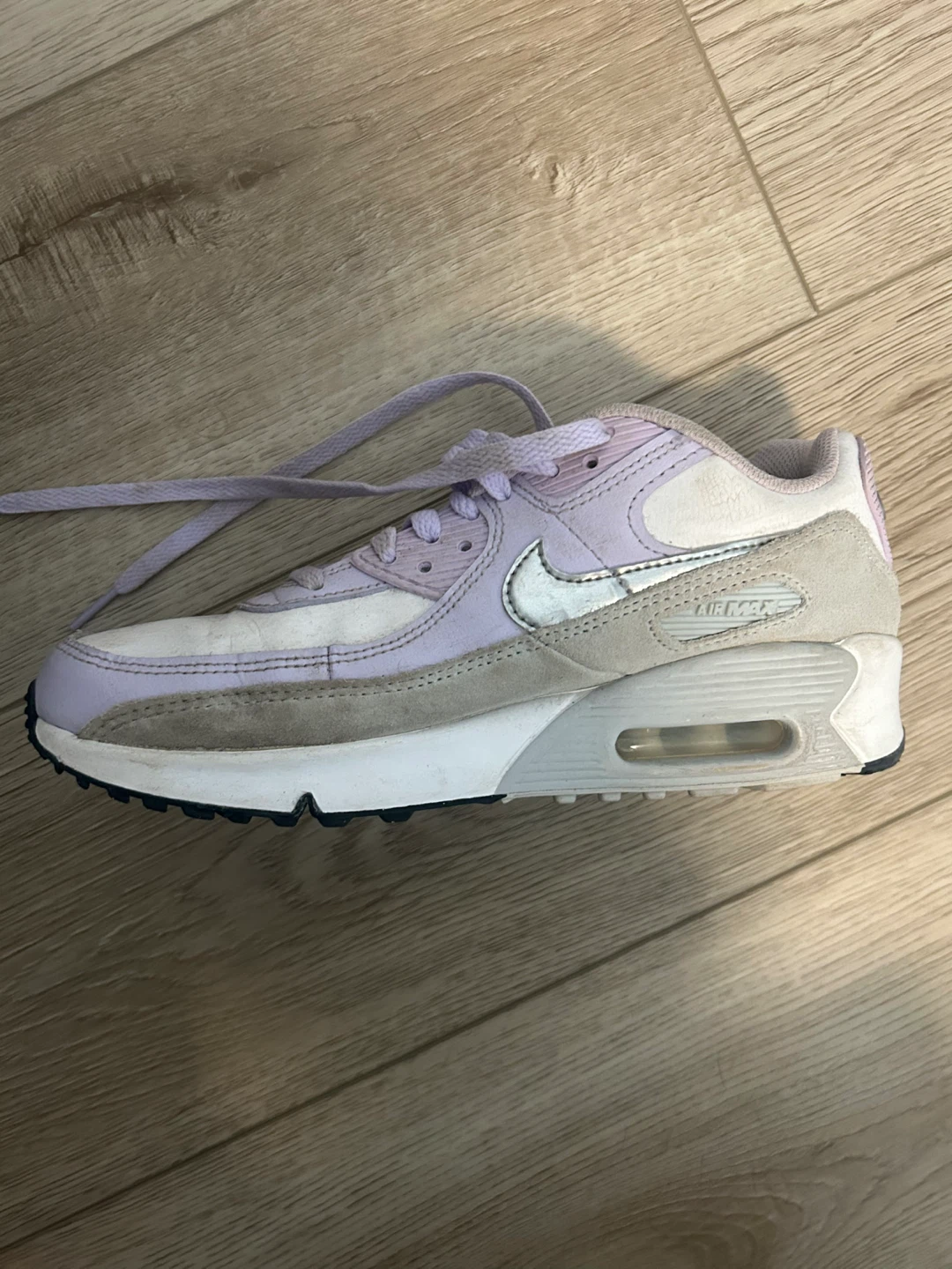 Nike Air Max 90 Lilac Youth Size 6.5 - photo 2