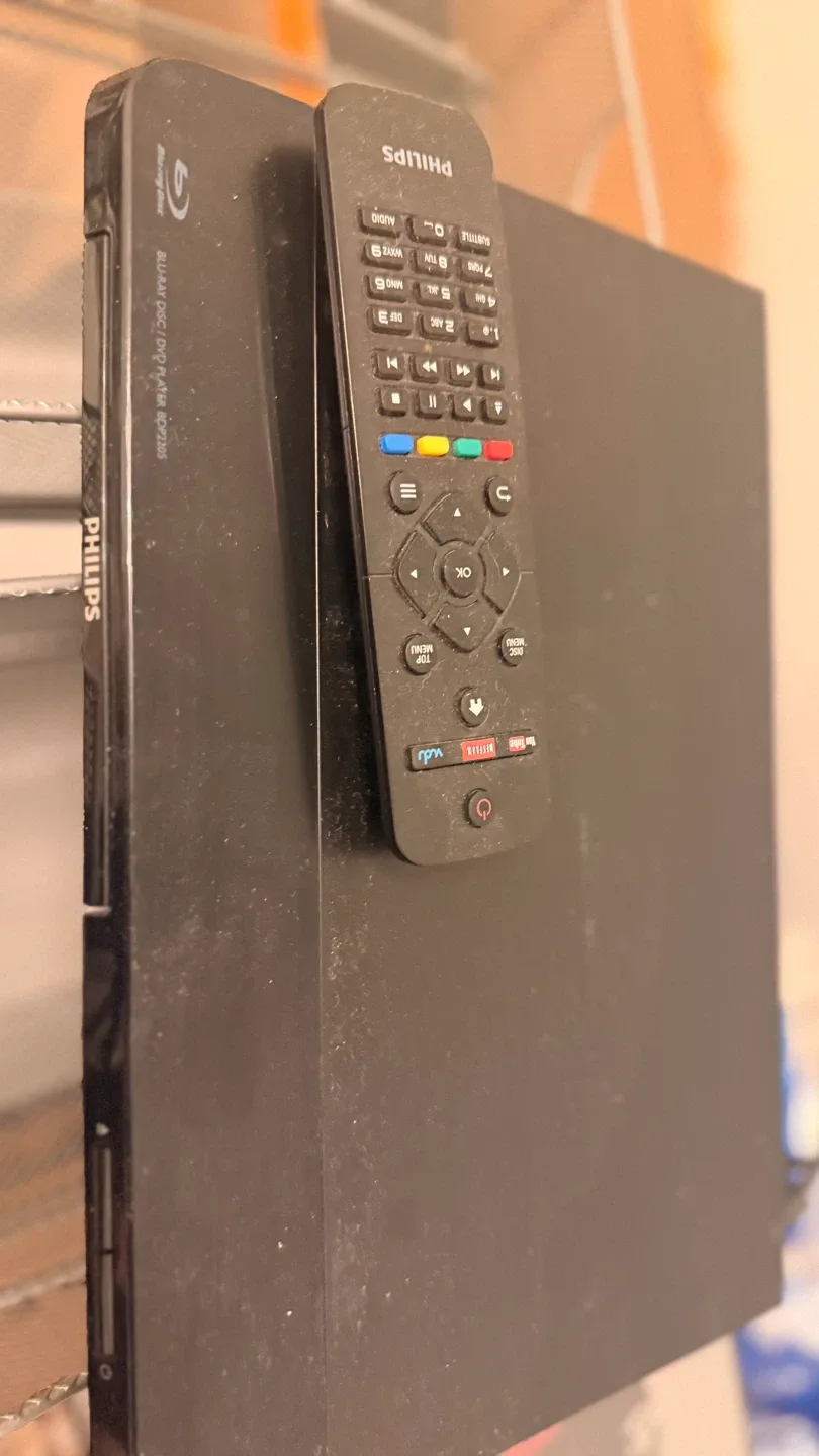 DVD player & Box of DVDs | 85+ Assorted Titles image indicator(4)