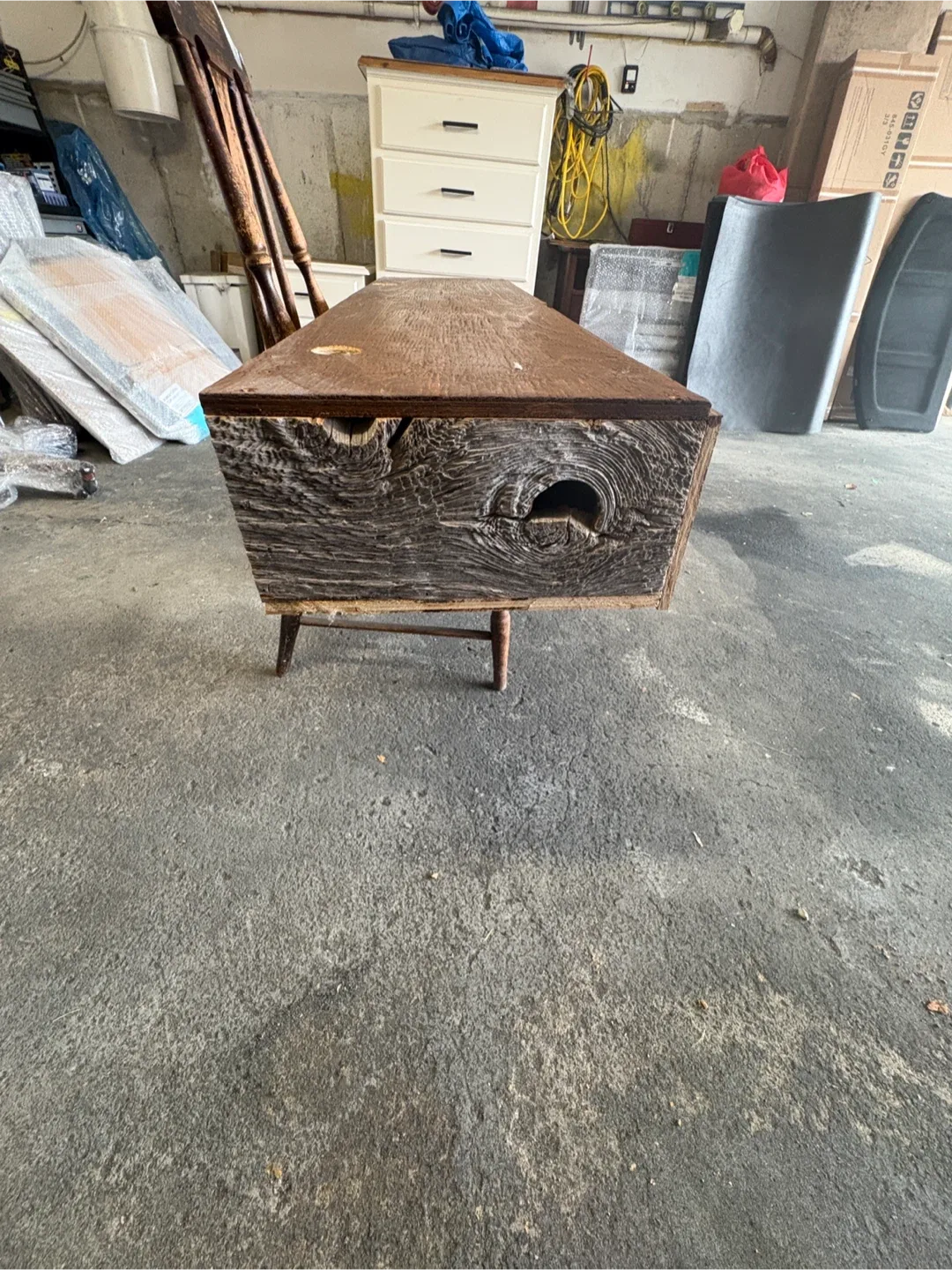 Wood Floating shelf handmade image indicator(5)