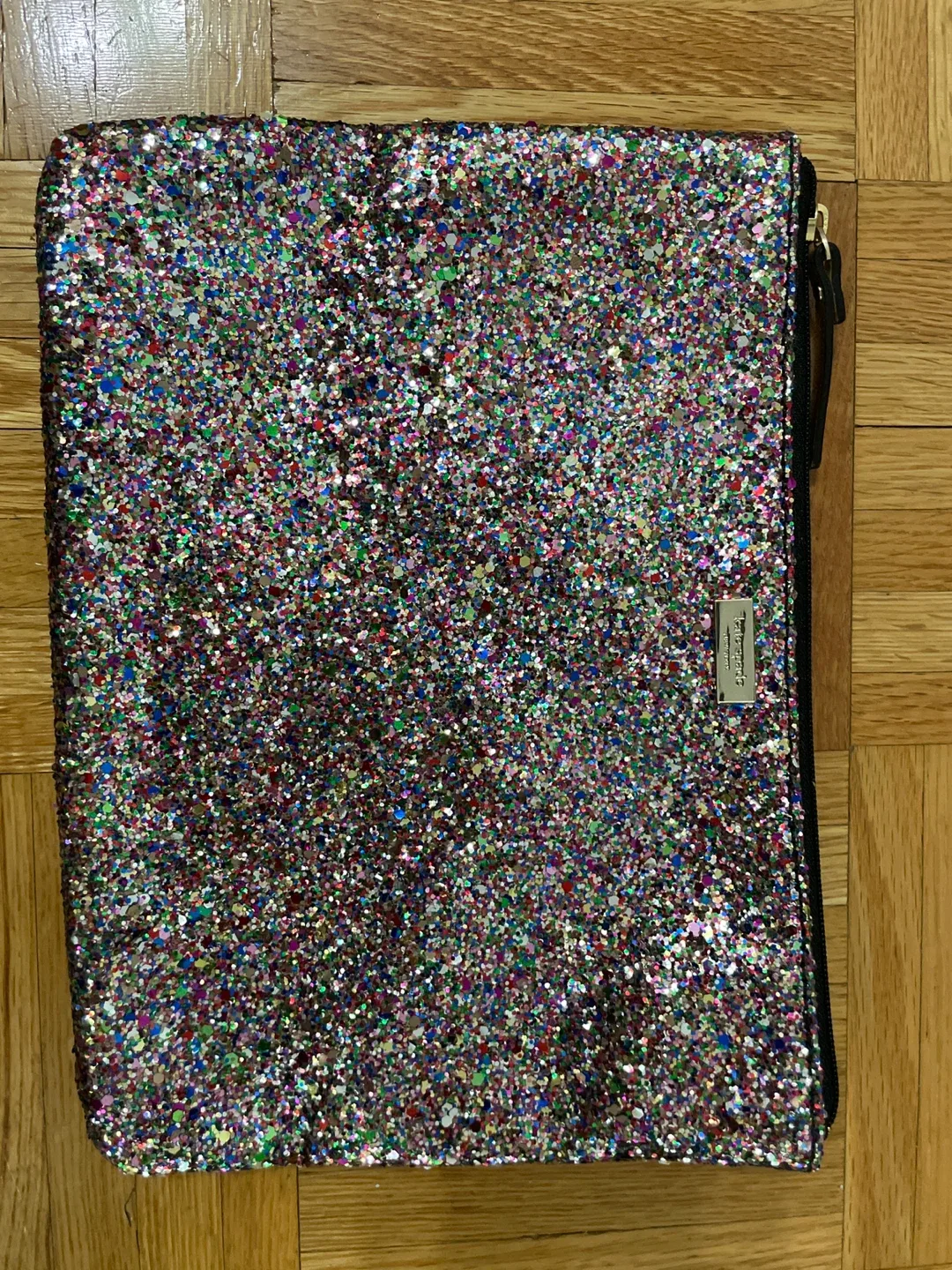 Kate Spade Glitter Clutch thumbnail