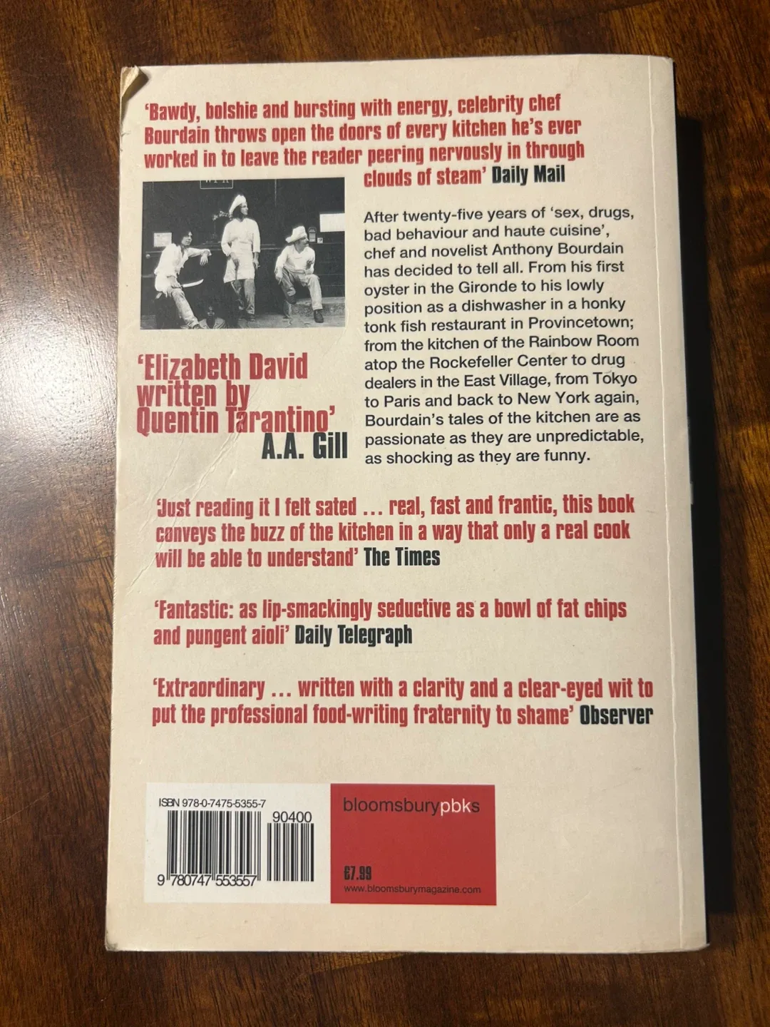 Kitchen Confidential by Anthony Bourdain image indicator(2)