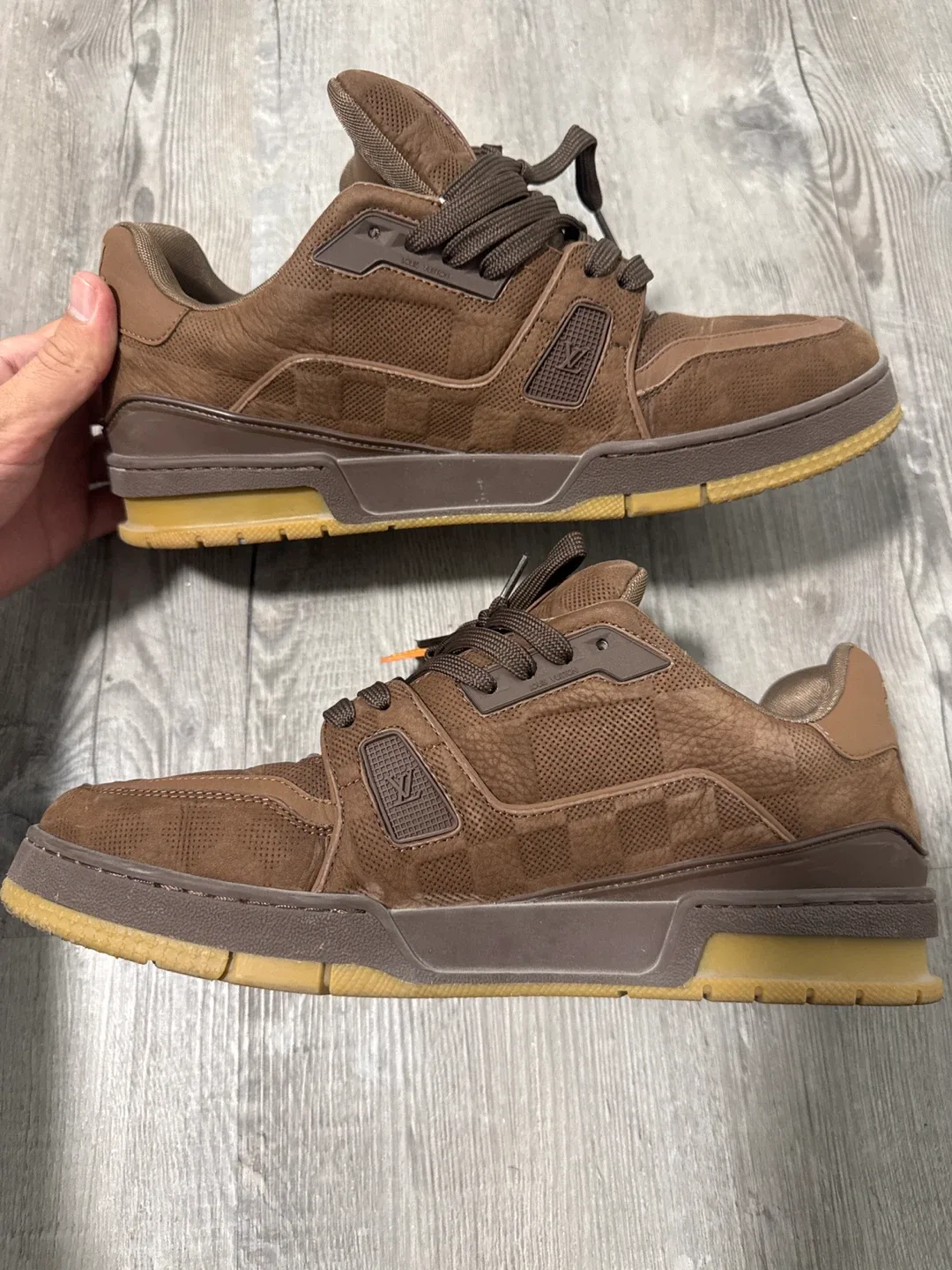 Louis Vuitton shoes Brown  - Size 11-12 image indicator(2)