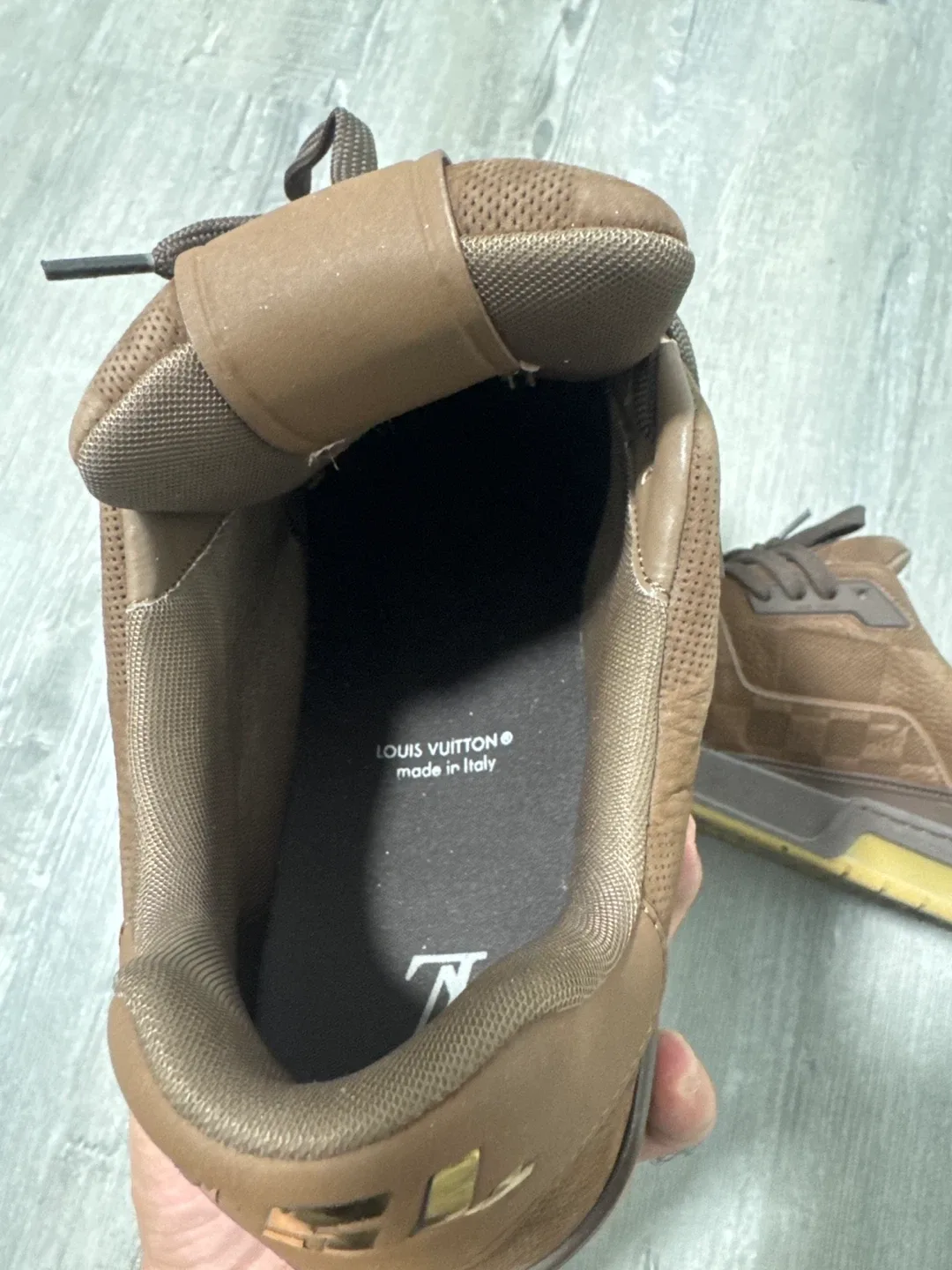 Louis Vuitton shoes Brown  - Size 11-12 image indicator(3)