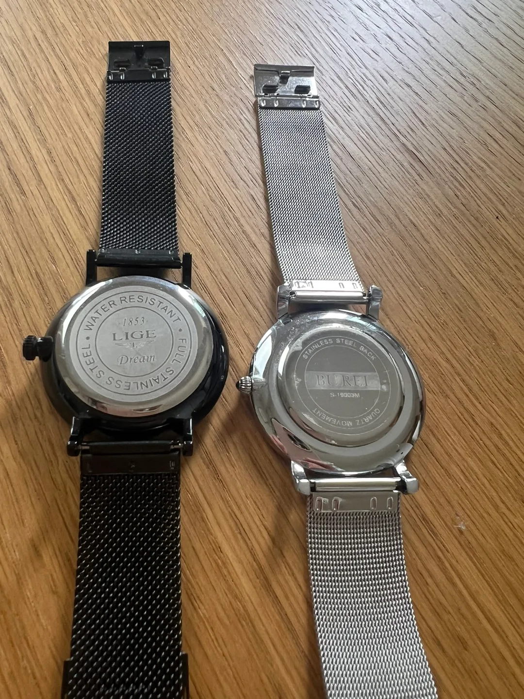 BUREI & LIGE Watches (Set of 2)