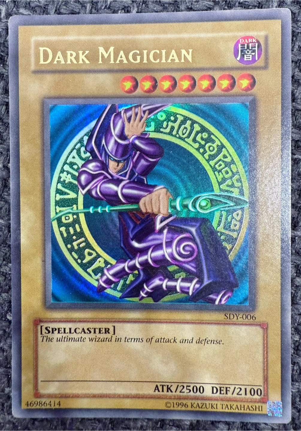 Yu-Gi-Oh! Dark Magician – SDY-006 (2002 Starter Deck: Yugi)