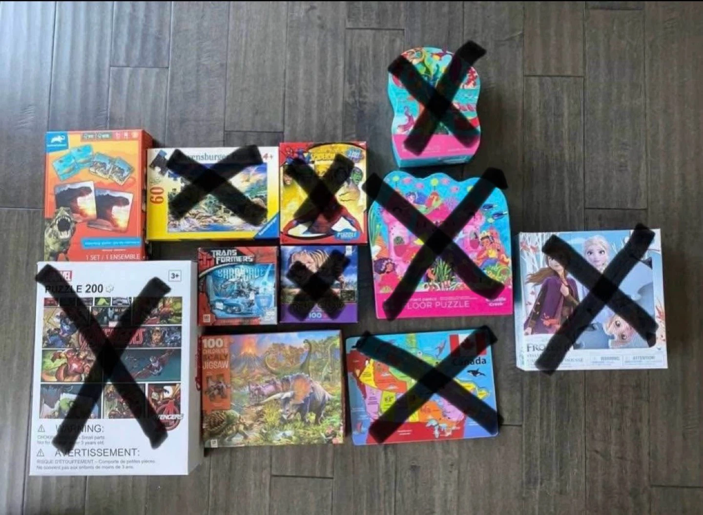 Kids Jigsaw Puzzles Girls Boys 3-6