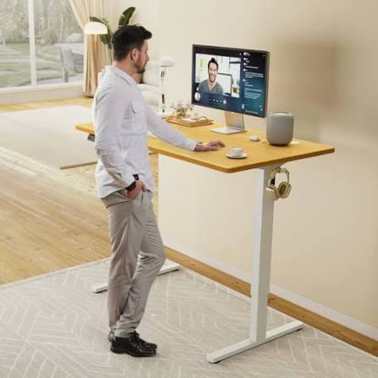 Insignia Adjustable Standing Desk - Like New! - photo 2