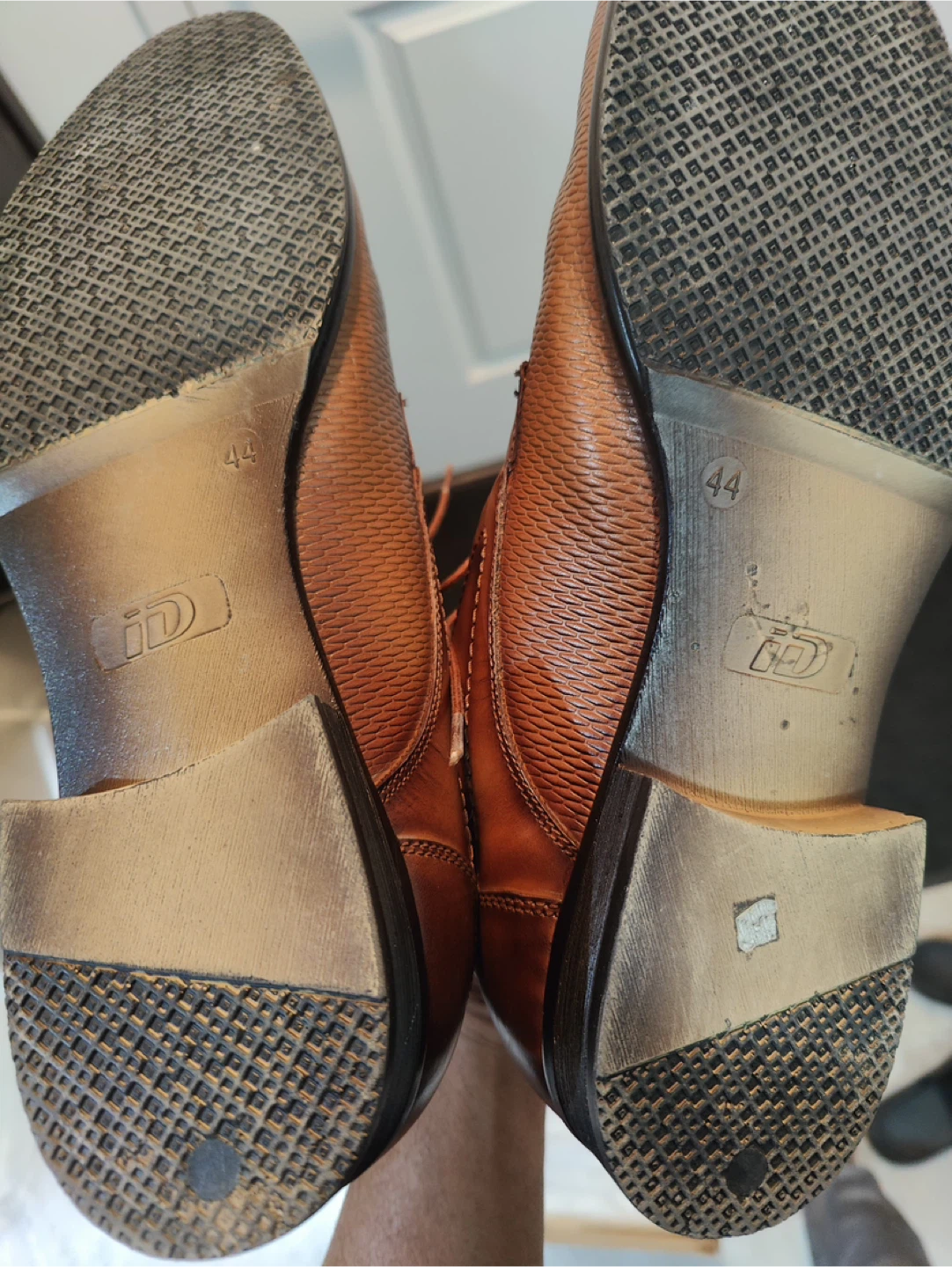 Men's Brown Leather Formal Shoes - Size 10 - photo 2