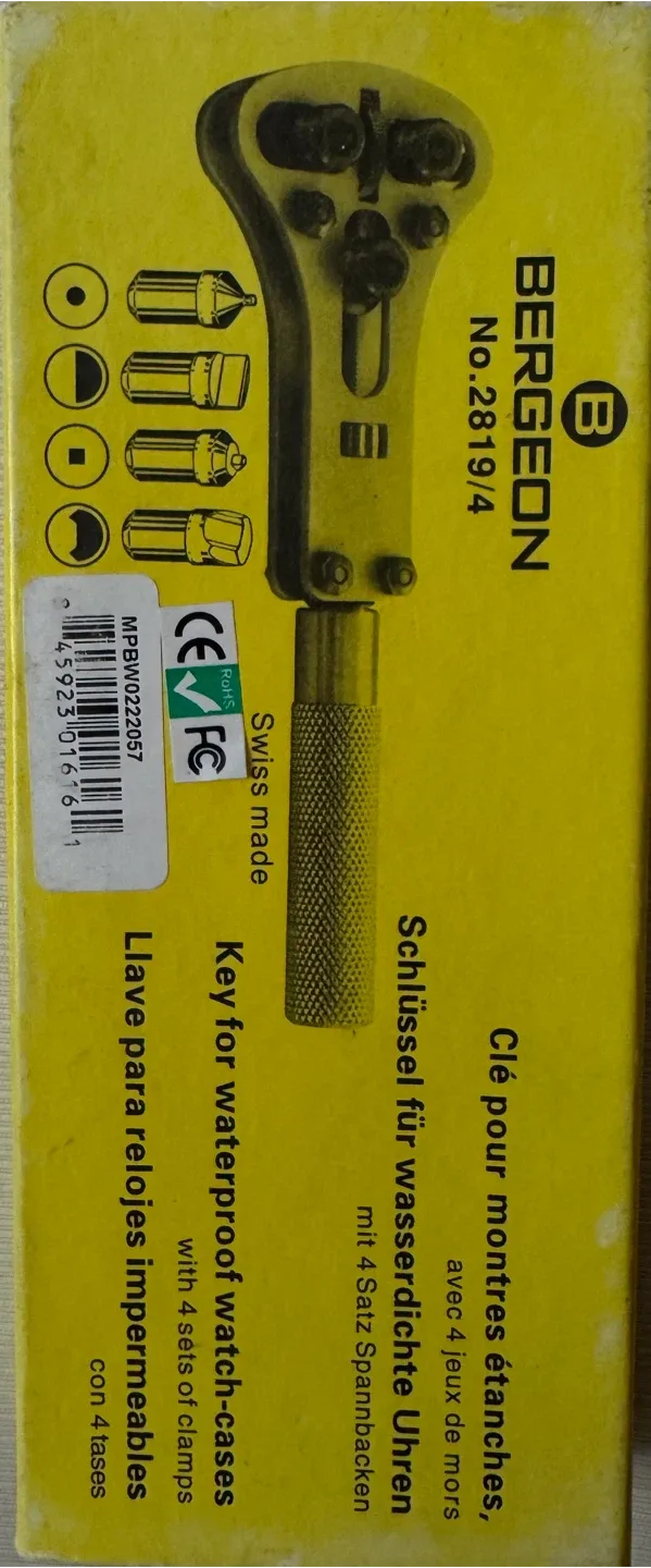 Bergeon No. 2819/4 Watch Case Opener Tool