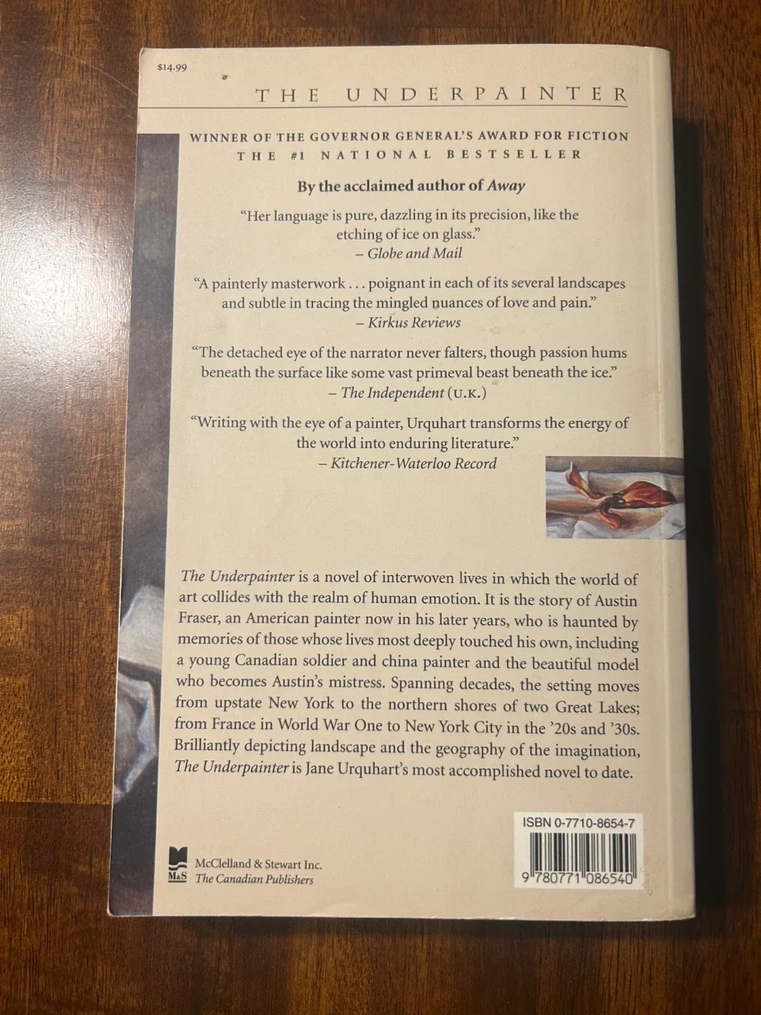 The Underpainter by Jane Urquhart image indicator(2)