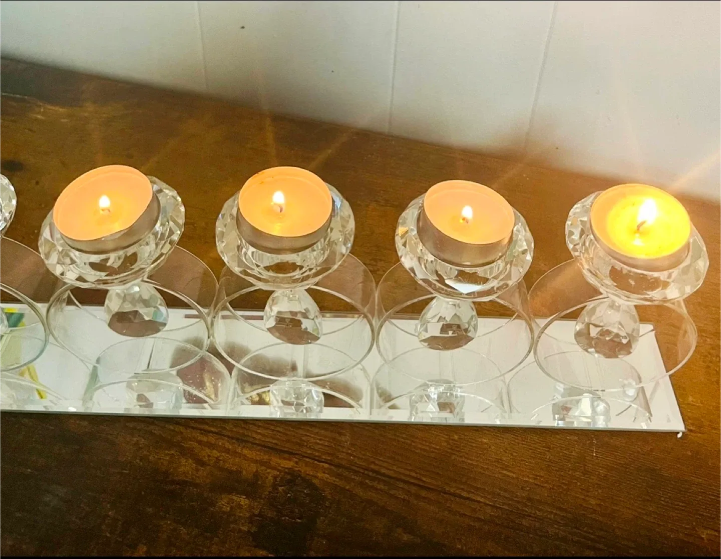 Stokes Maison Quin Diamond Tealight Holder thumbnail