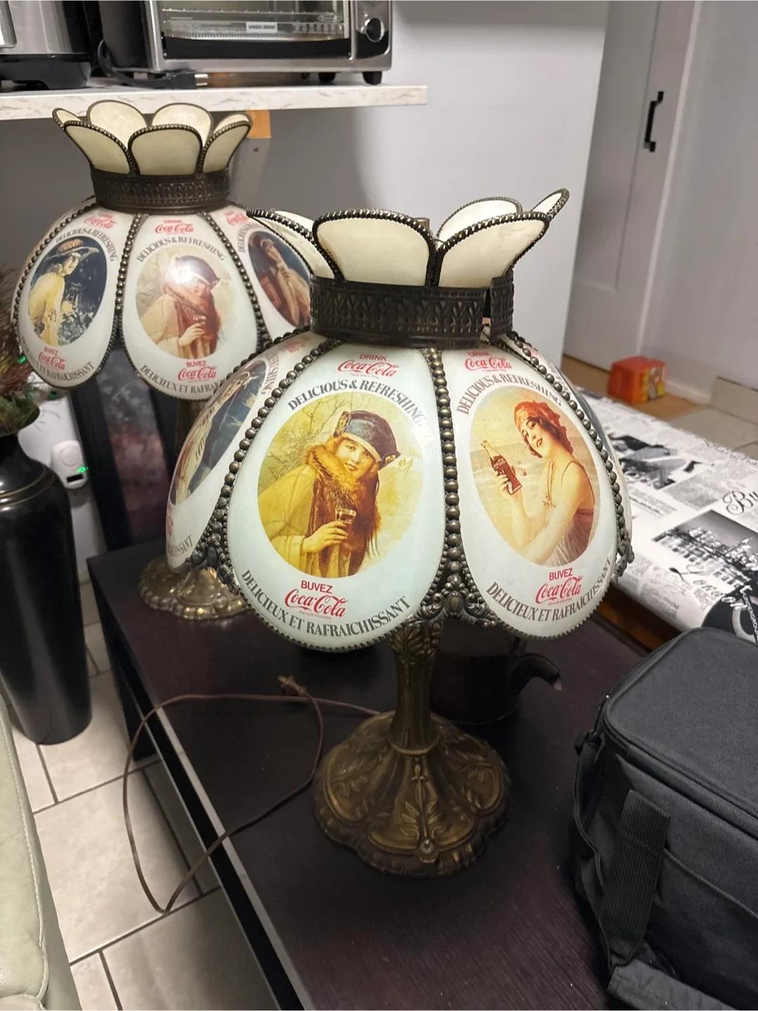 Coca-Cola Vintage Style Lamp thumbnail