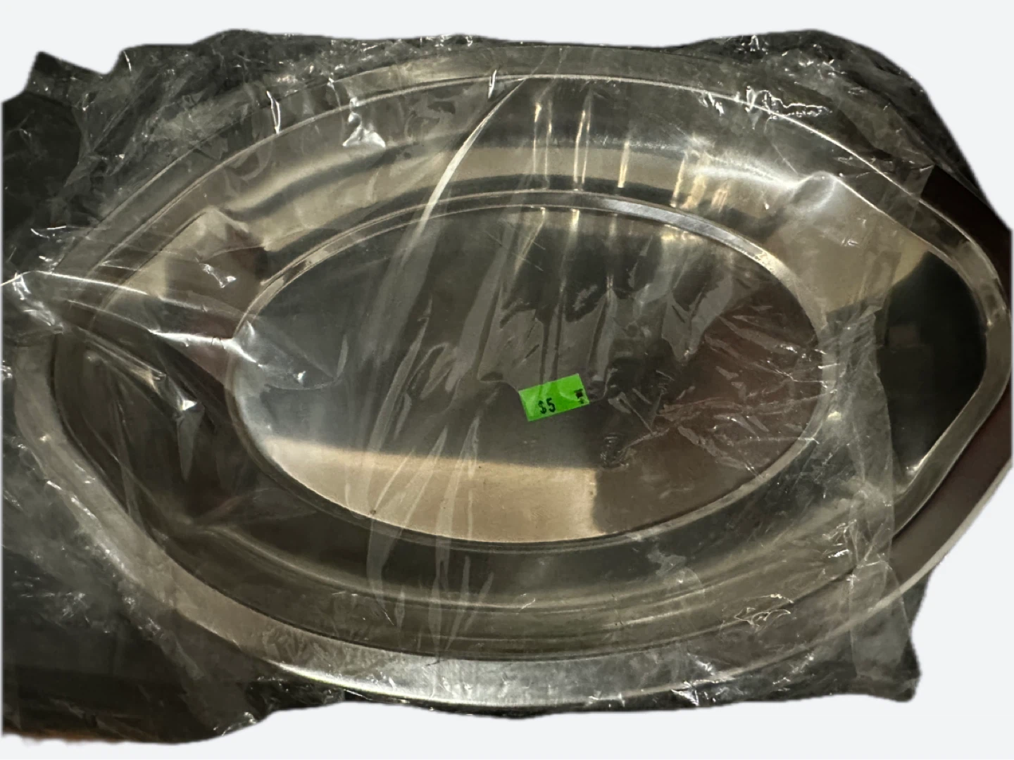 Nontoxic stainless steel  Tray - 11.5 Inch