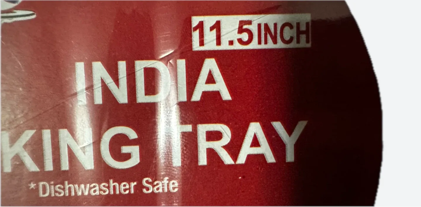 Nontoxic stainless steel  Tray - 11.5 Inch image indicator(2)