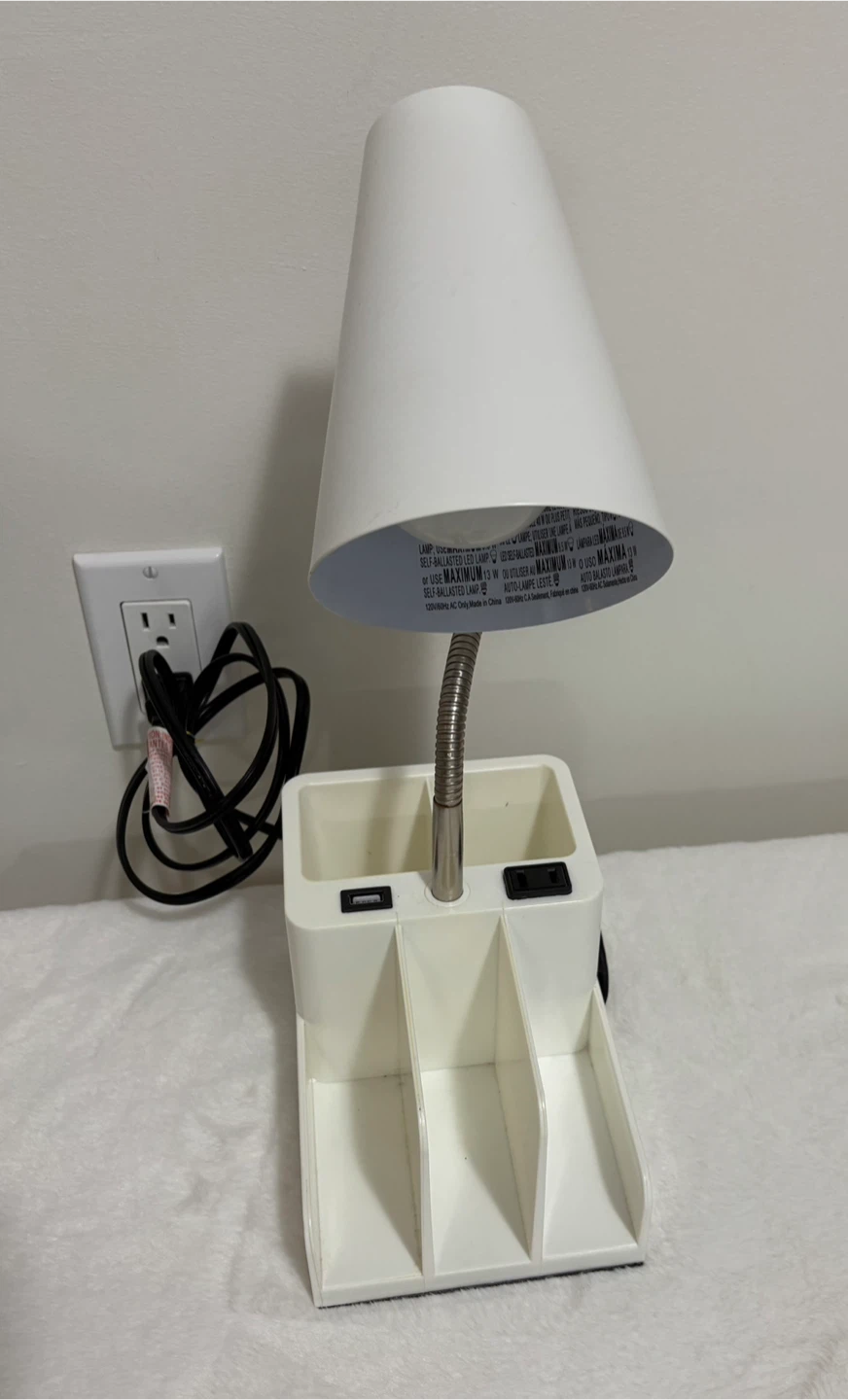 White Desk Lamp