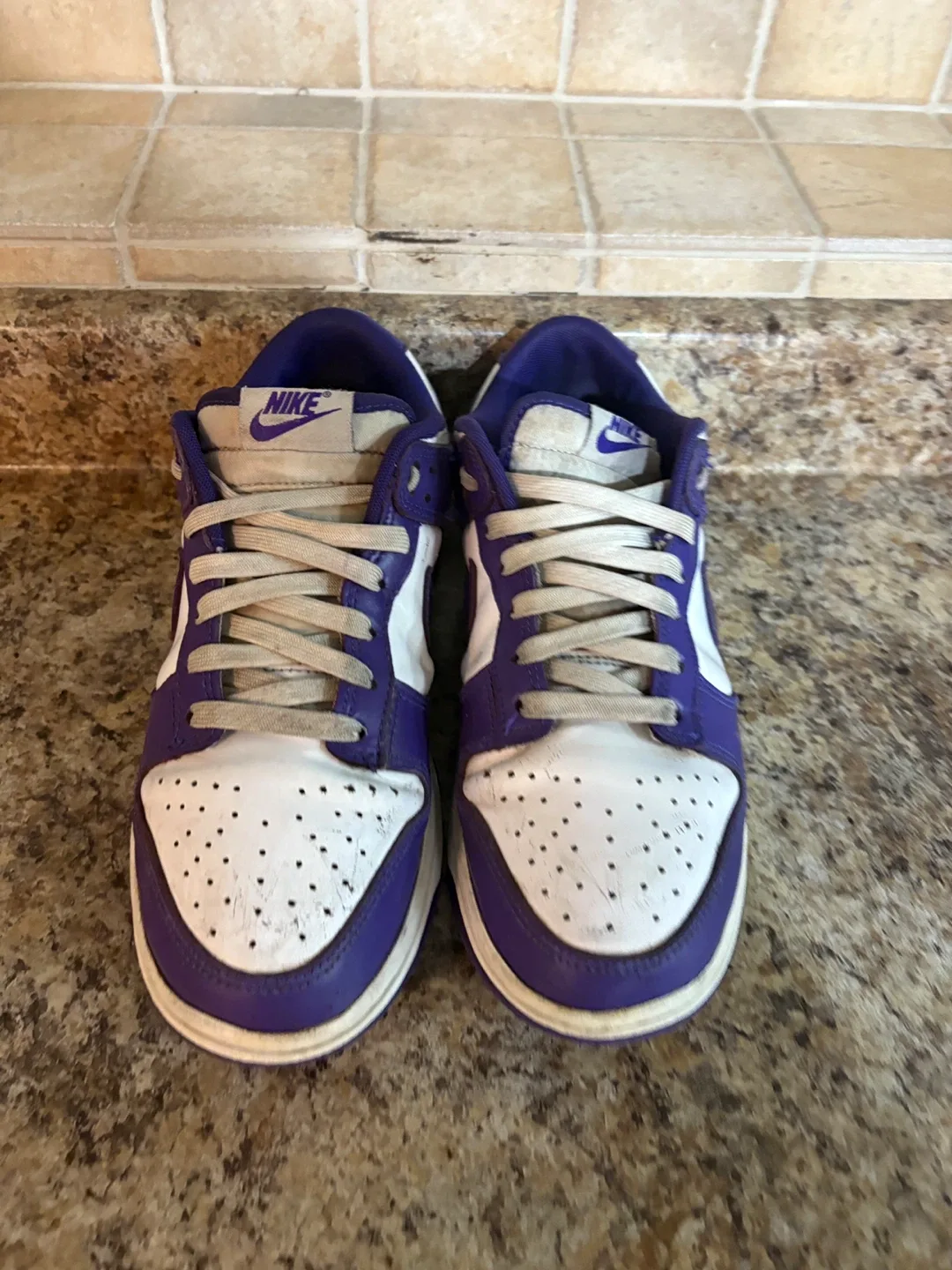 Nike Dunk Low Purple/White image indicator(4)