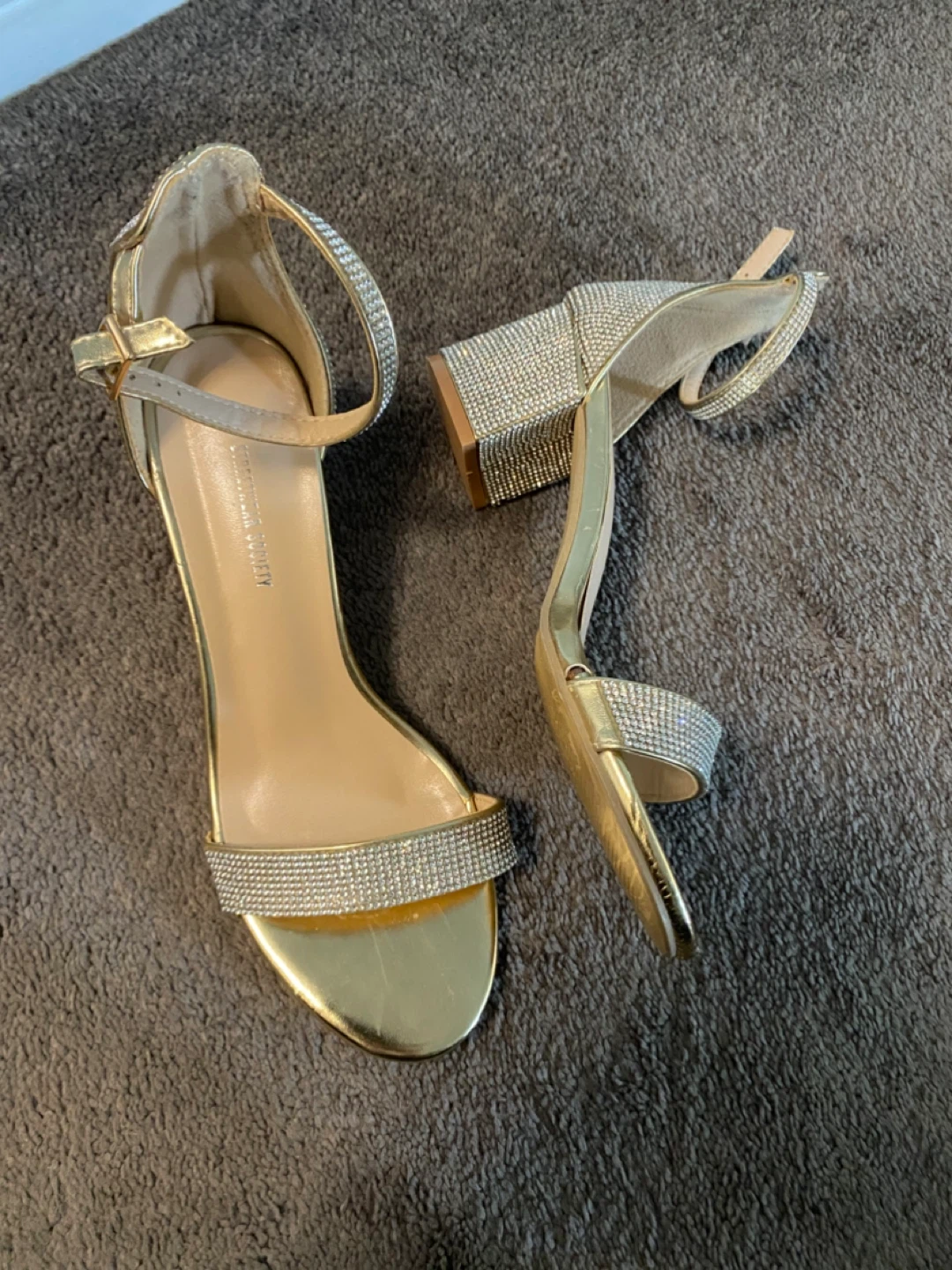 Gold Heels - Size 9 - photo 2