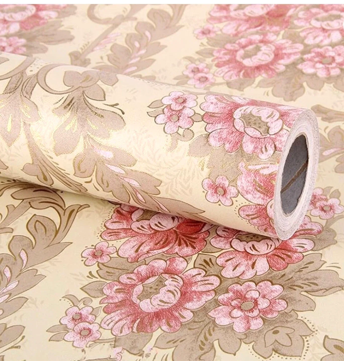 Floral Vintage Wallpaper P&S rolls image indicator(2)
