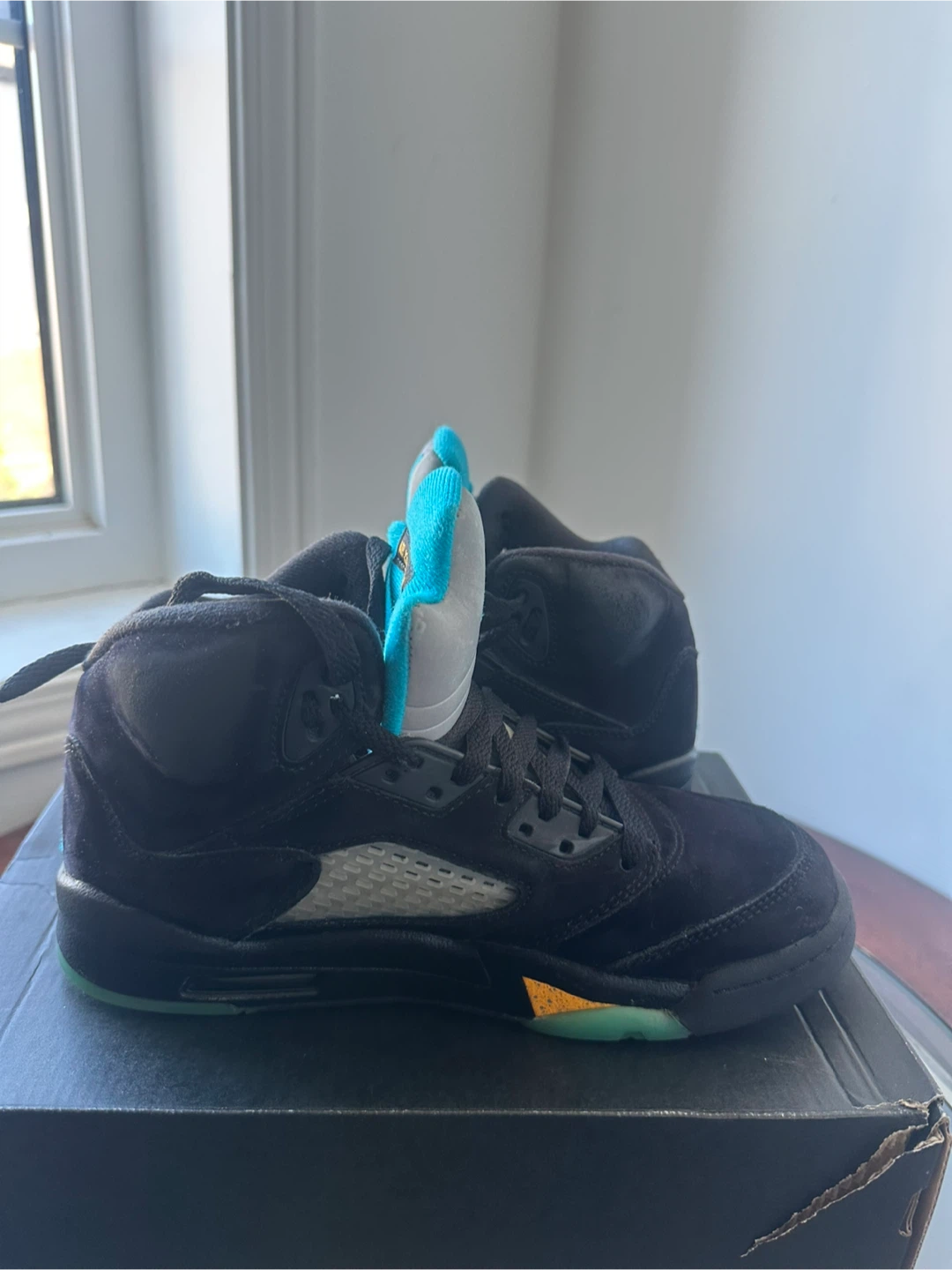 Air Jordan 5 Retro Aqua - photo 4