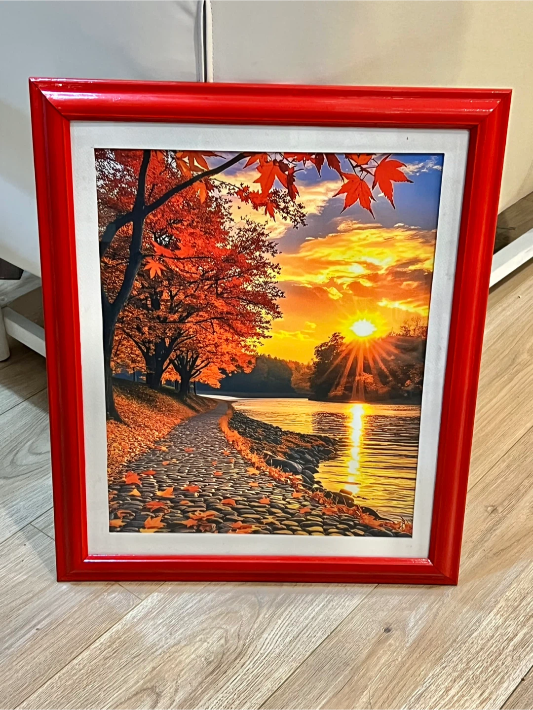 AUTUMN themed Framed art project