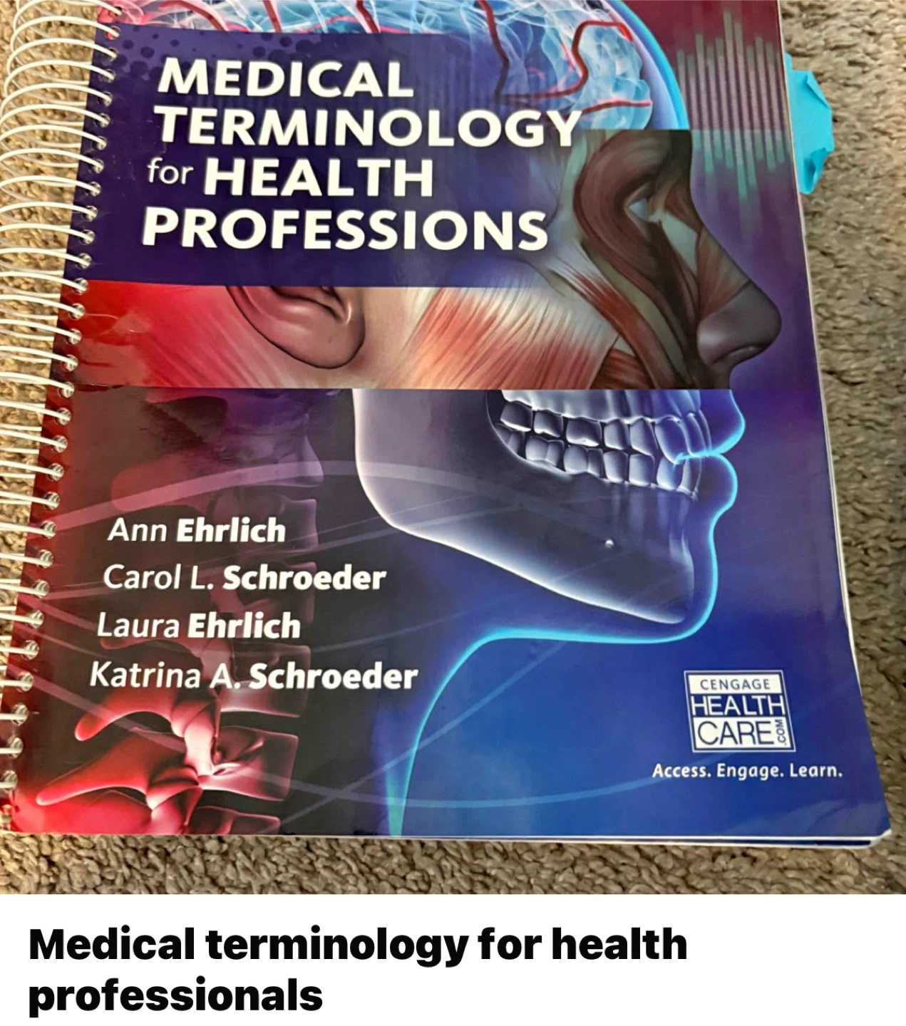 I WANT TO BUY Medical Terminology for Health Professions