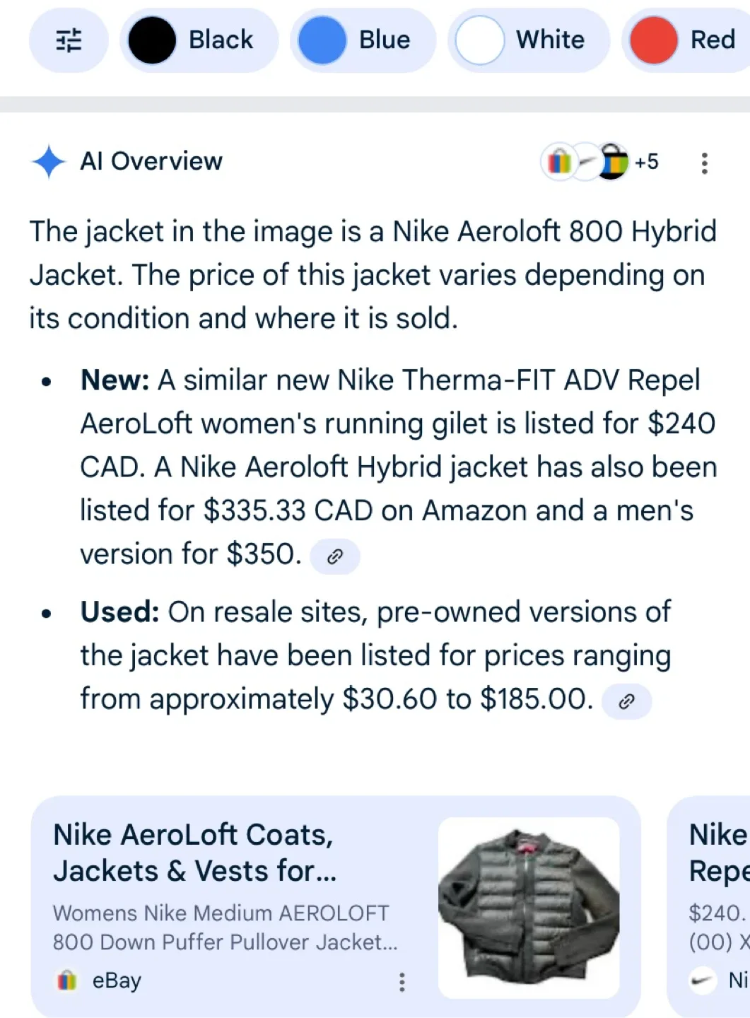 Nike Running Jacket - Size M image indicator(7)