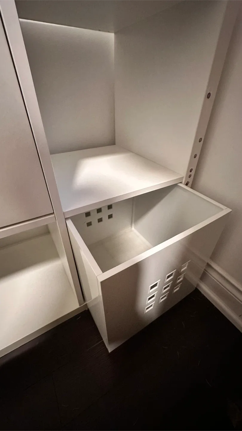 Storage shelves unit image indicator(3)