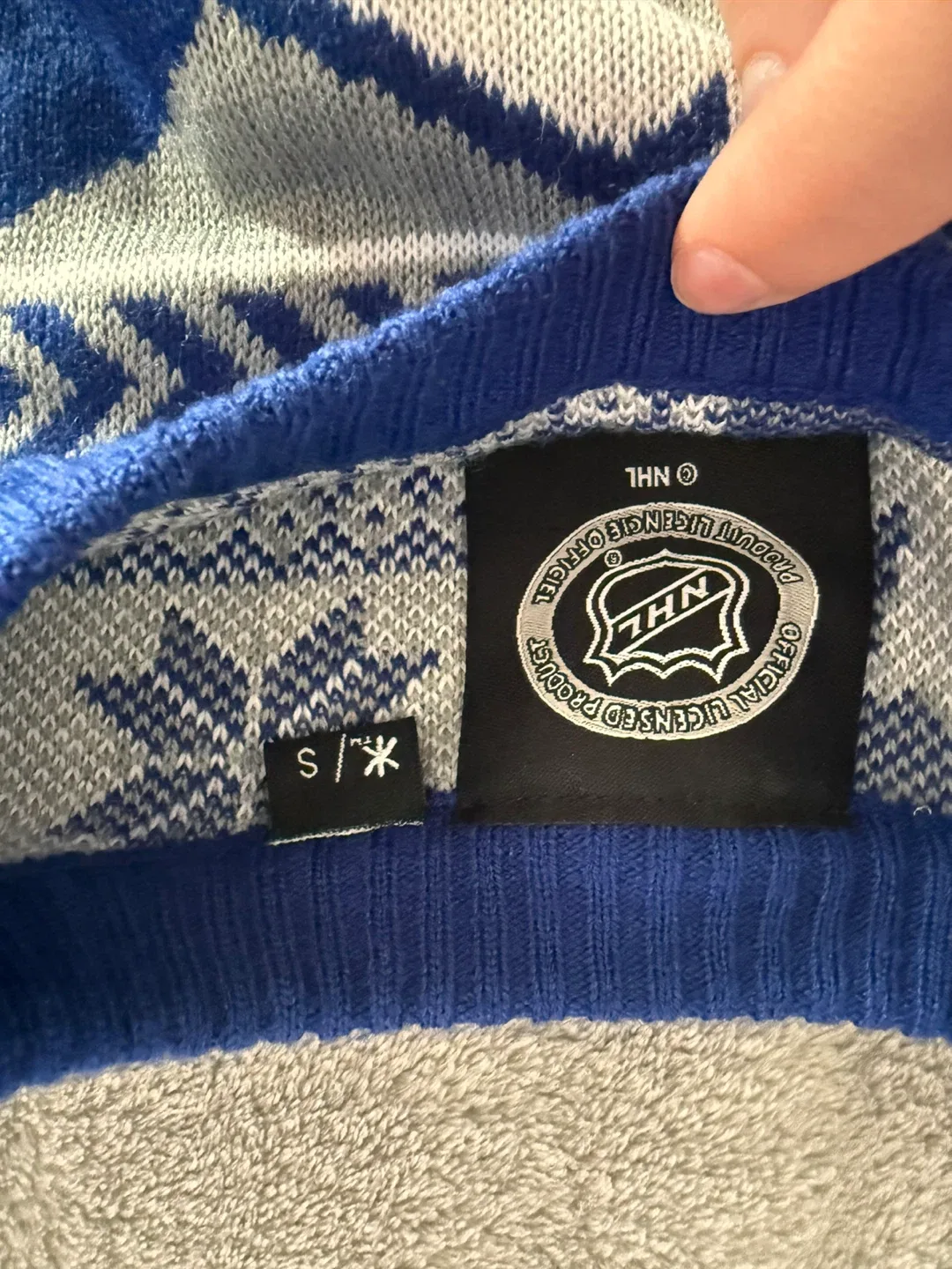 NHL Toronto Maple Leafs Ugly Sweater - Size S - BRAND NEW image indicator(3)