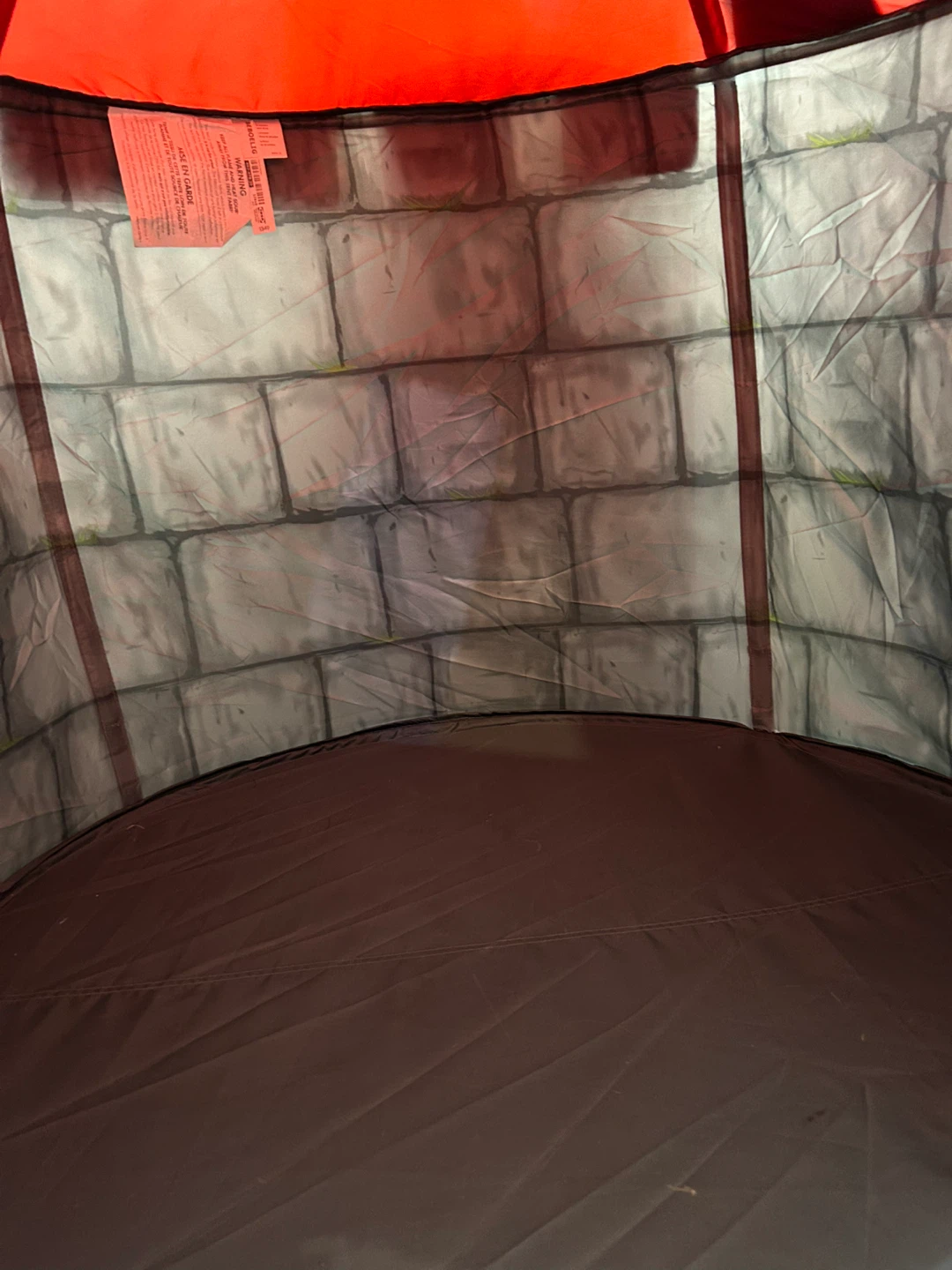 Kids Red Castle Play Tent - photo 4