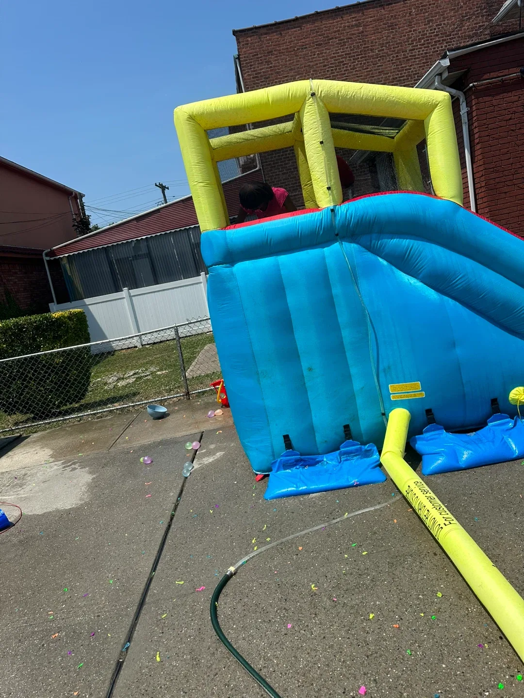 Inflatable Water Slide with Blower image indicator(4)