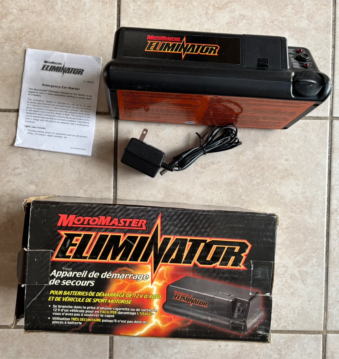 MotoMaster Eliminator Emergency Car Starter (with charger) image indicator(3)