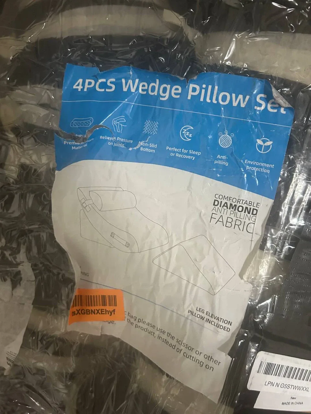 APCS 4PCS Wedge Pillow Set - New in Package image indicator(4)
