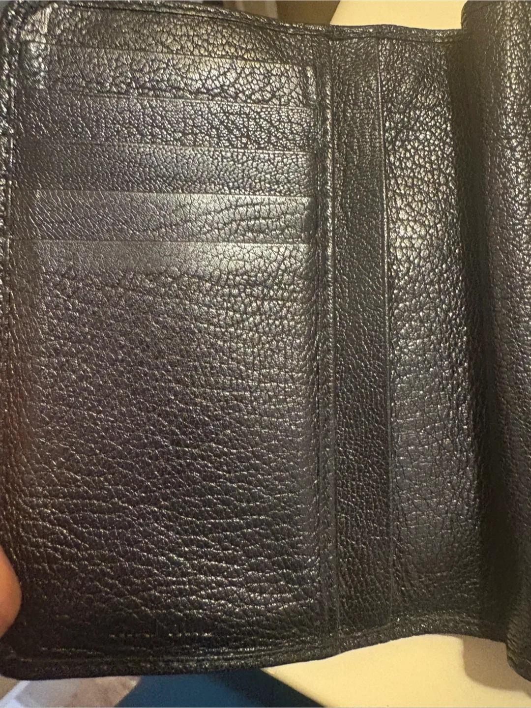 Authentic miu miu black studded wallet image indicator(5)