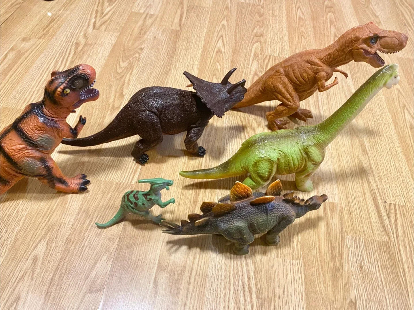 $5 each, Dinosaur Figures Set image indicator(3)